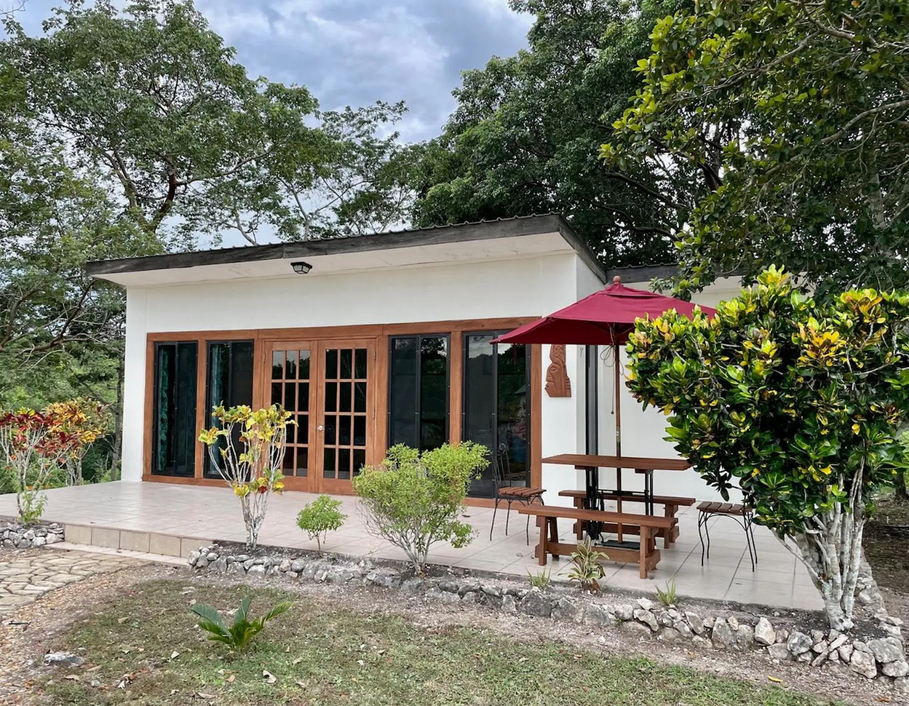 Patio in Gumbo Limbo Jungle Resort