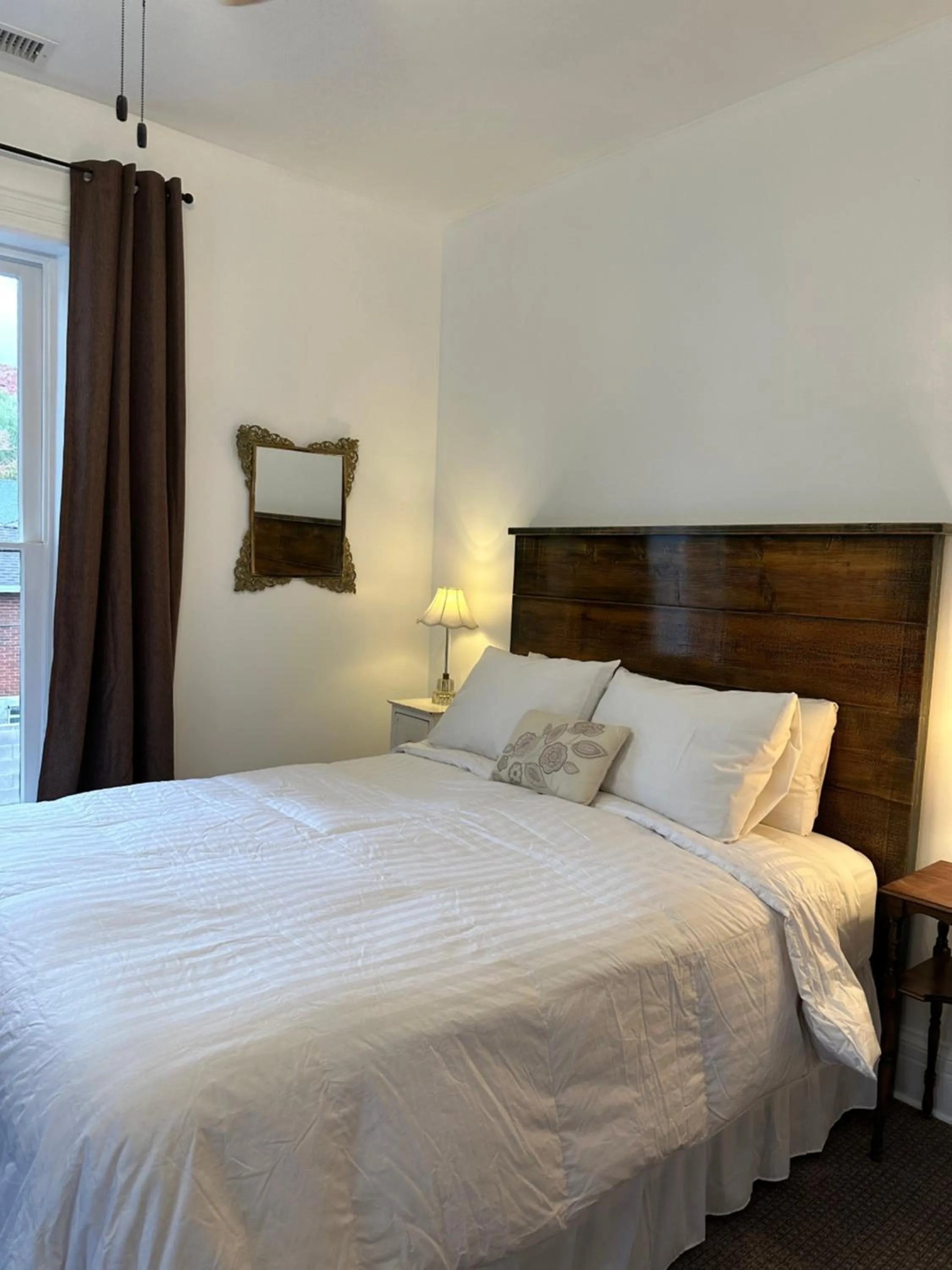 Bedroom, Bed in The Cottage at 241 North