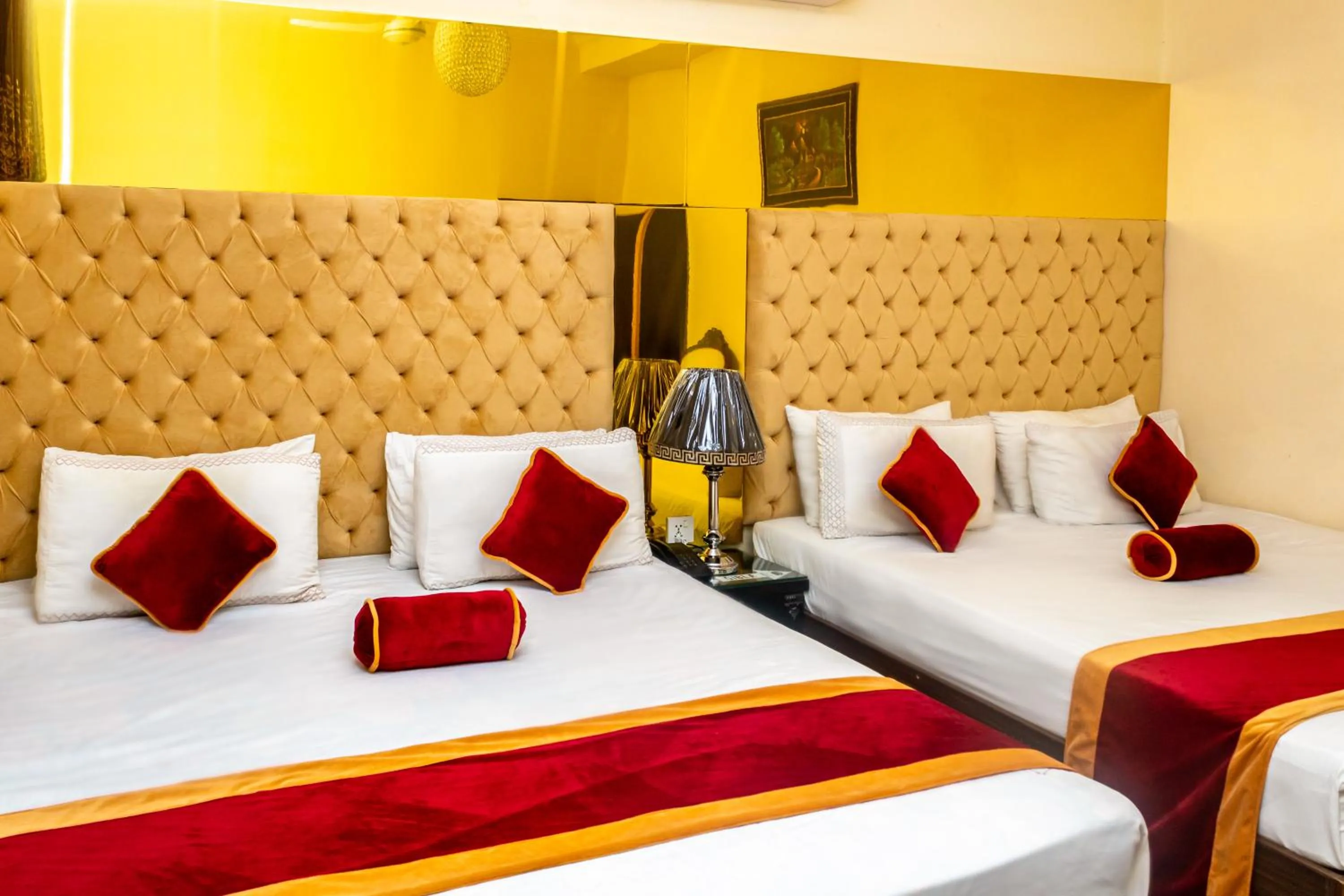 Bed in Rose Palace Hotel, Garden Town