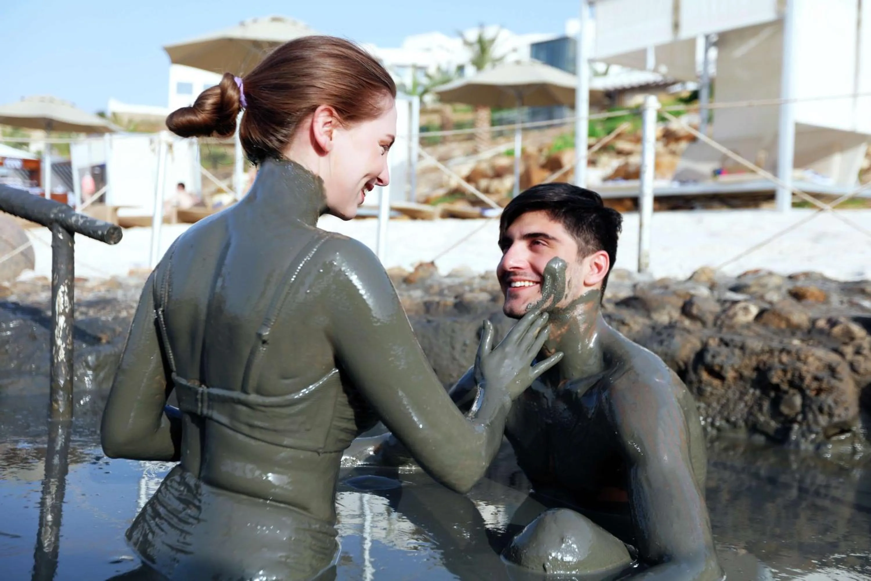 Pool view in Hilton Dead Sea Resort & Spa