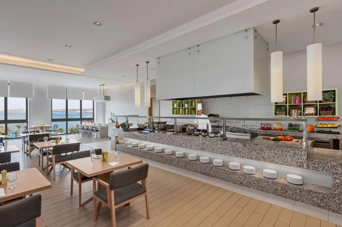 Breakfast in Hilton Dead Sea Resort & Spa