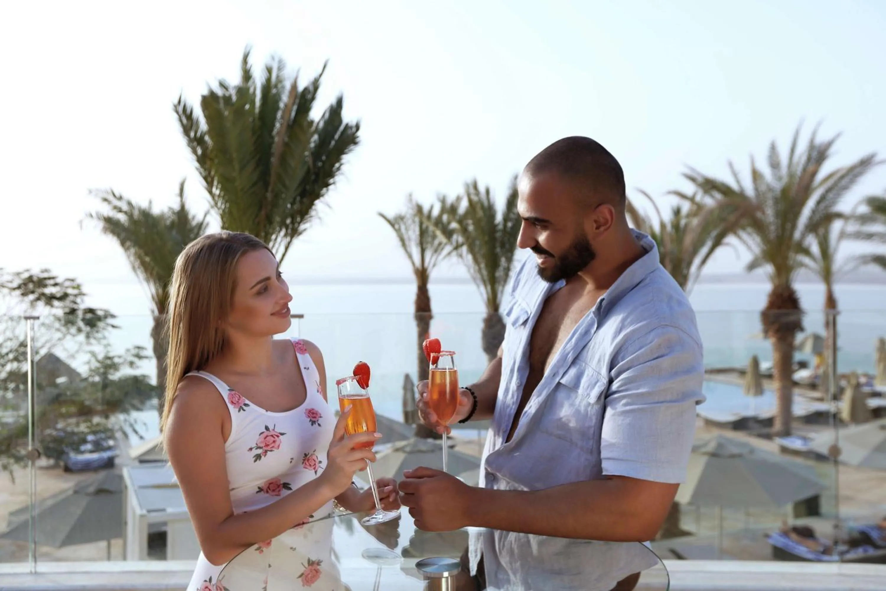 Lounge or bar in Hilton Dead Sea Resort & Spa