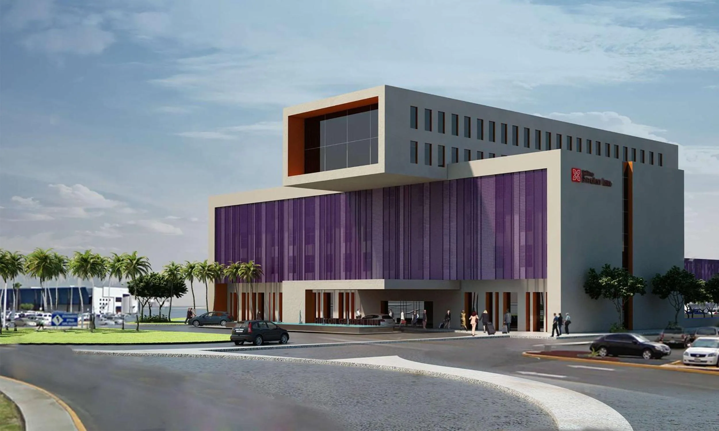 Property building in Hilton Garden Inn Monterrey Airport