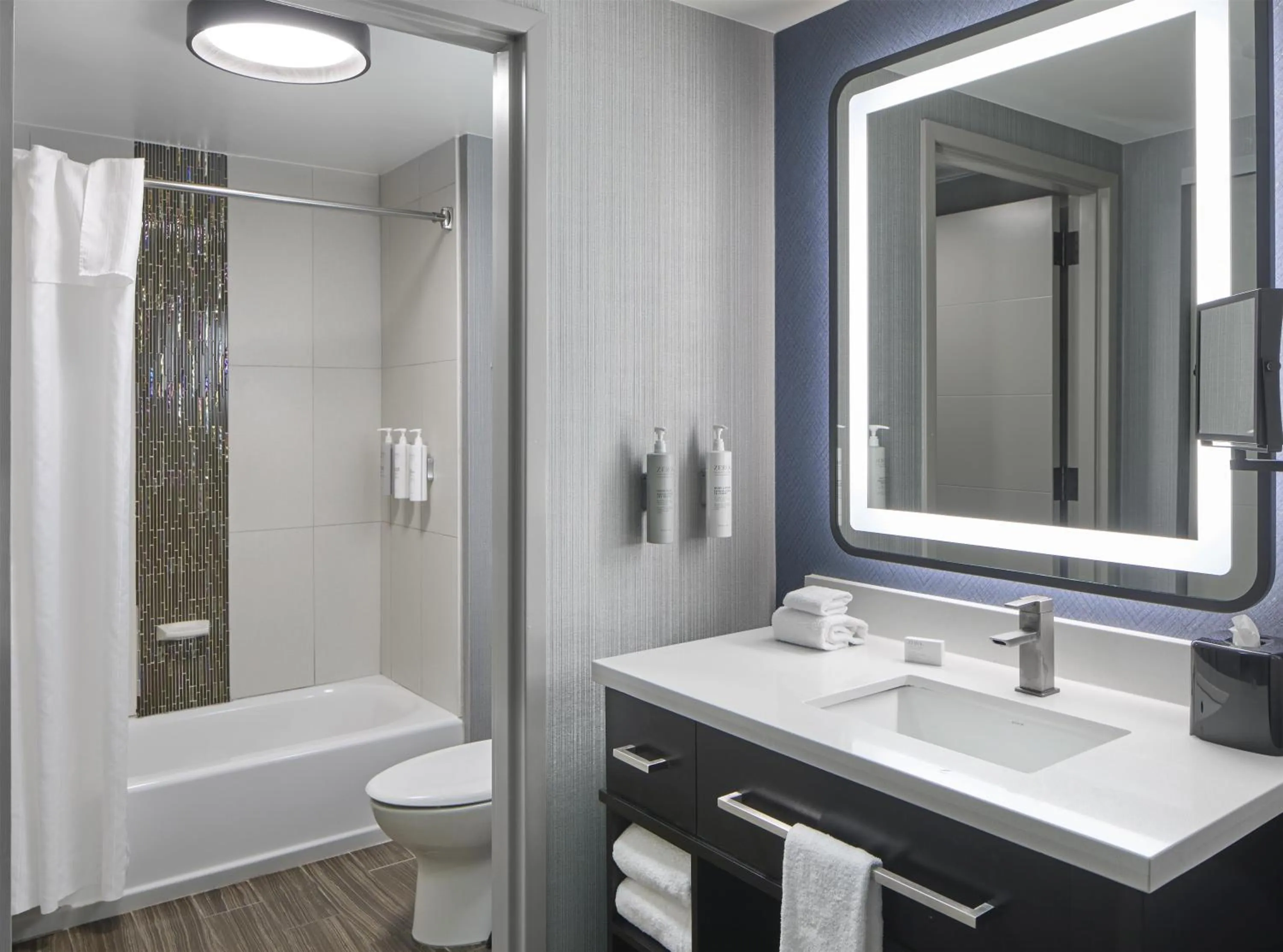 Bathroom in Homewood Suites Savannah Historic District/Riverfront