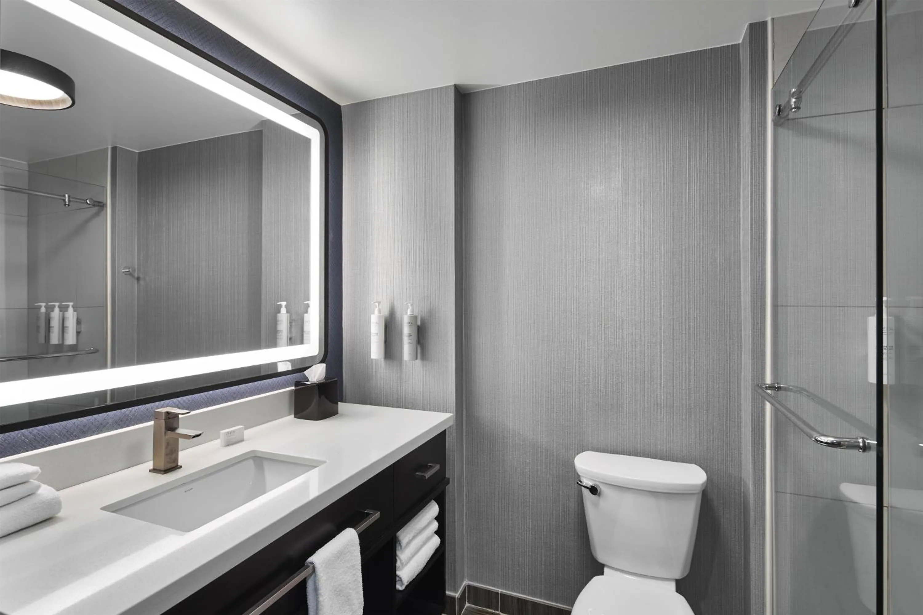 Bathroom in Homewood Suites Savannah Historic District/Riverfront