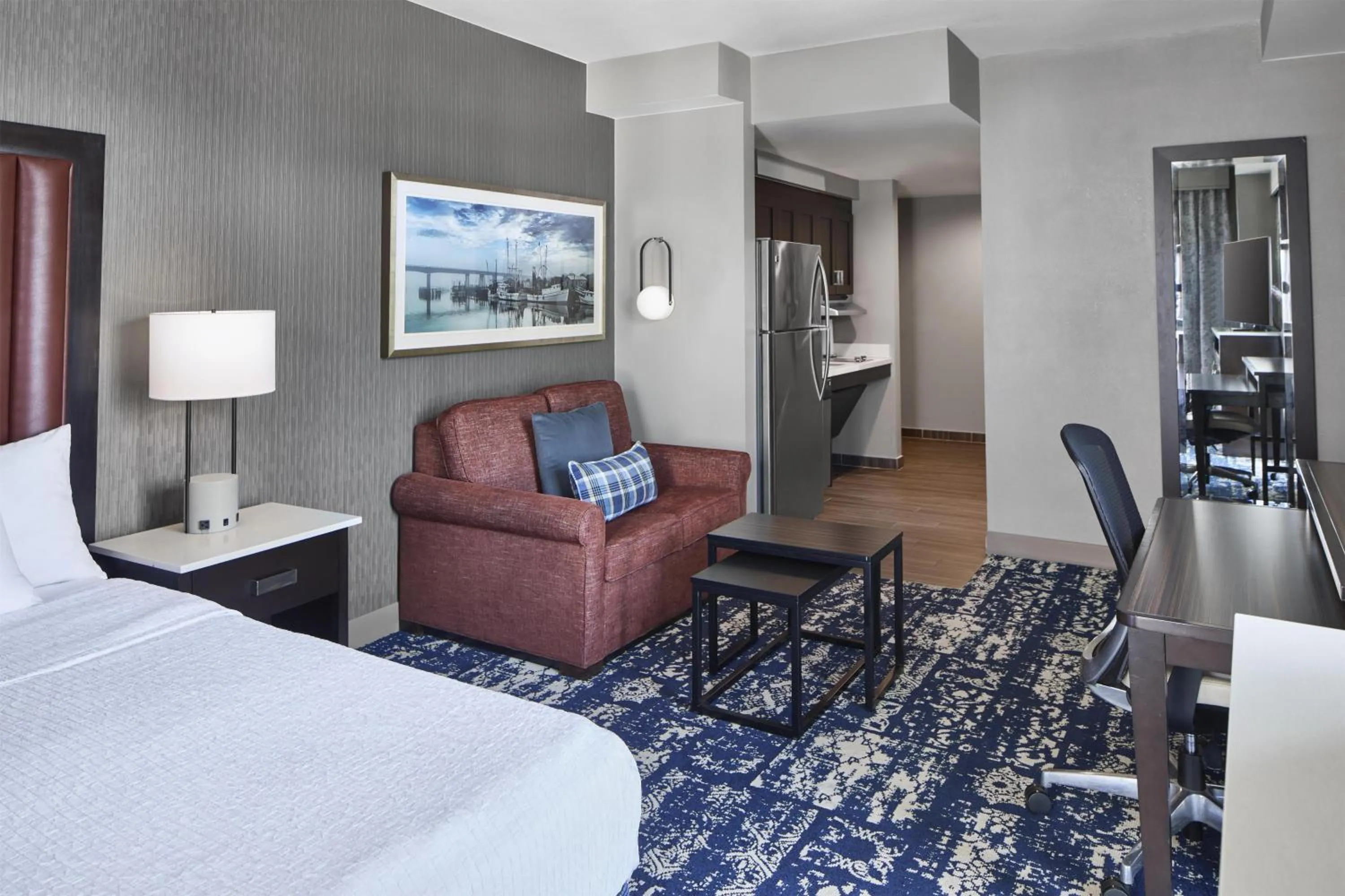 Bedroom, Bed in Homewood Suites Savannah Historic District/Riverfront