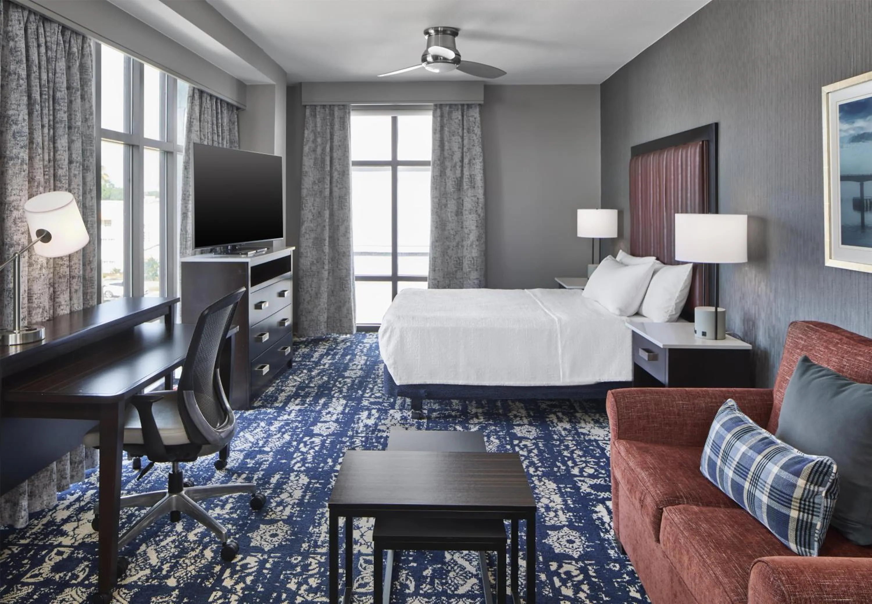 Bedroom, Bed in Homewood Suites Savannah Historic District/Riverfront