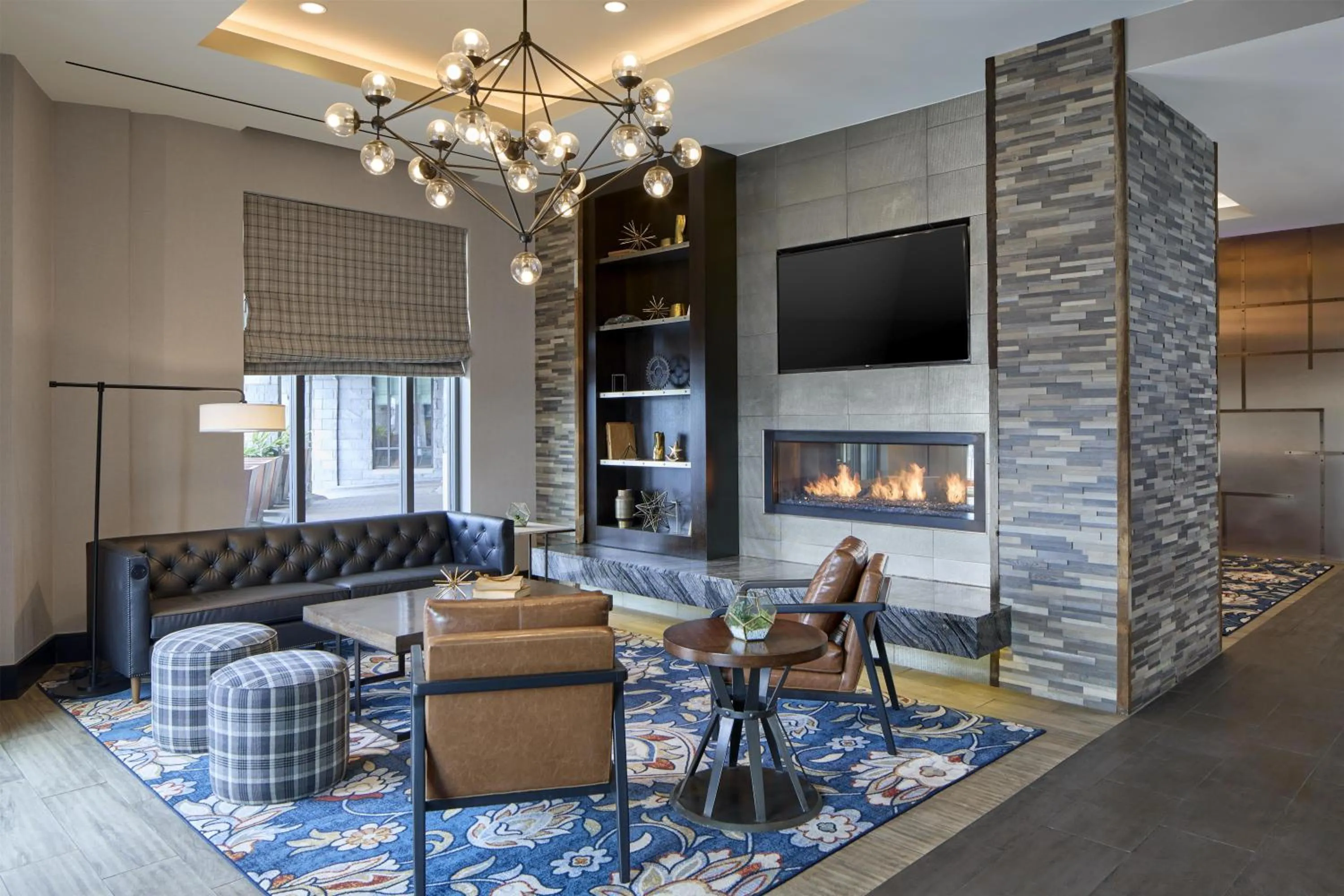 Lobby or reception in Homewood Suites Savannah Historic District/Riverfront