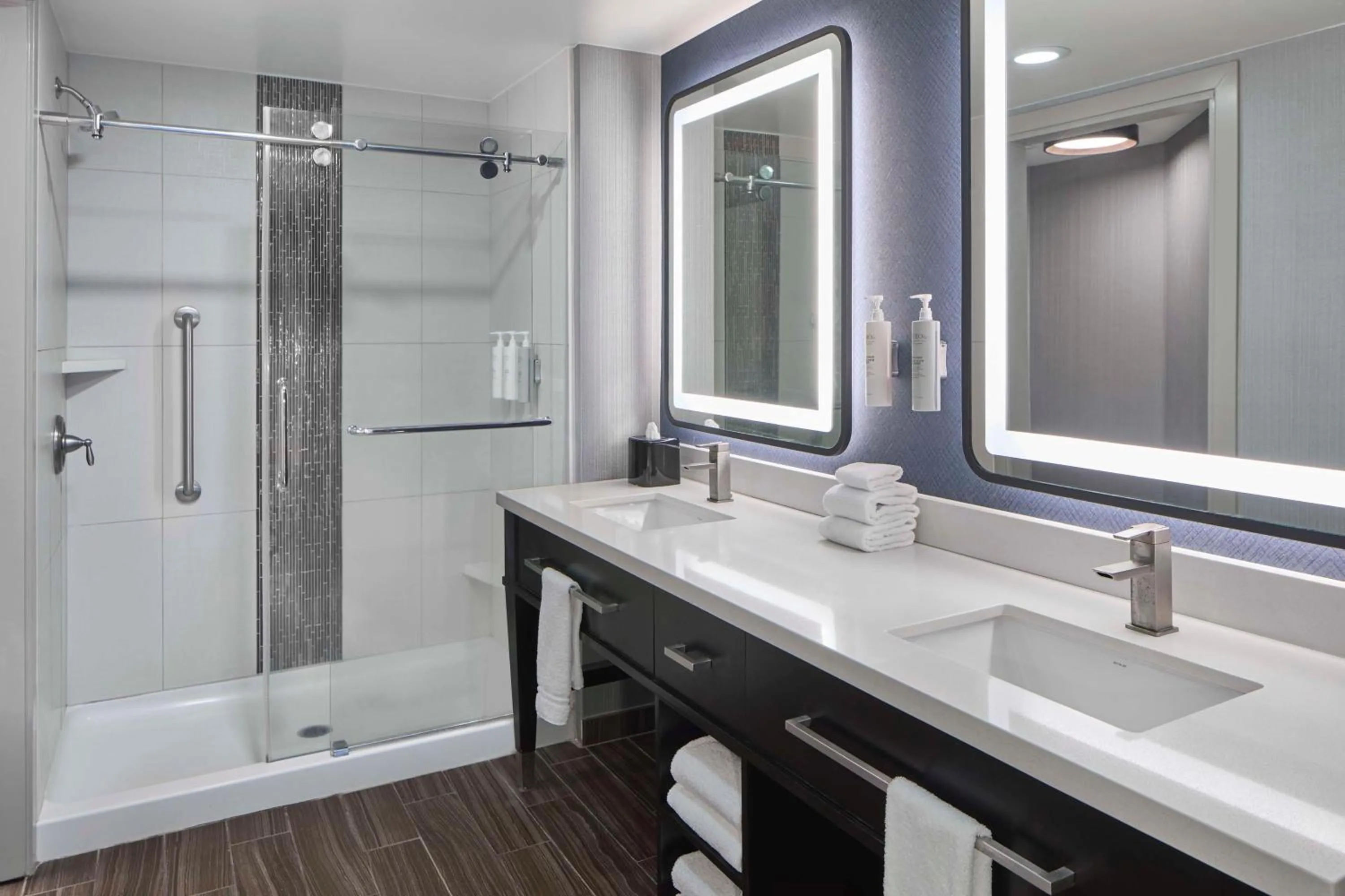 Bathroom in Homewood Suites Savannah Historic District/Riverfront