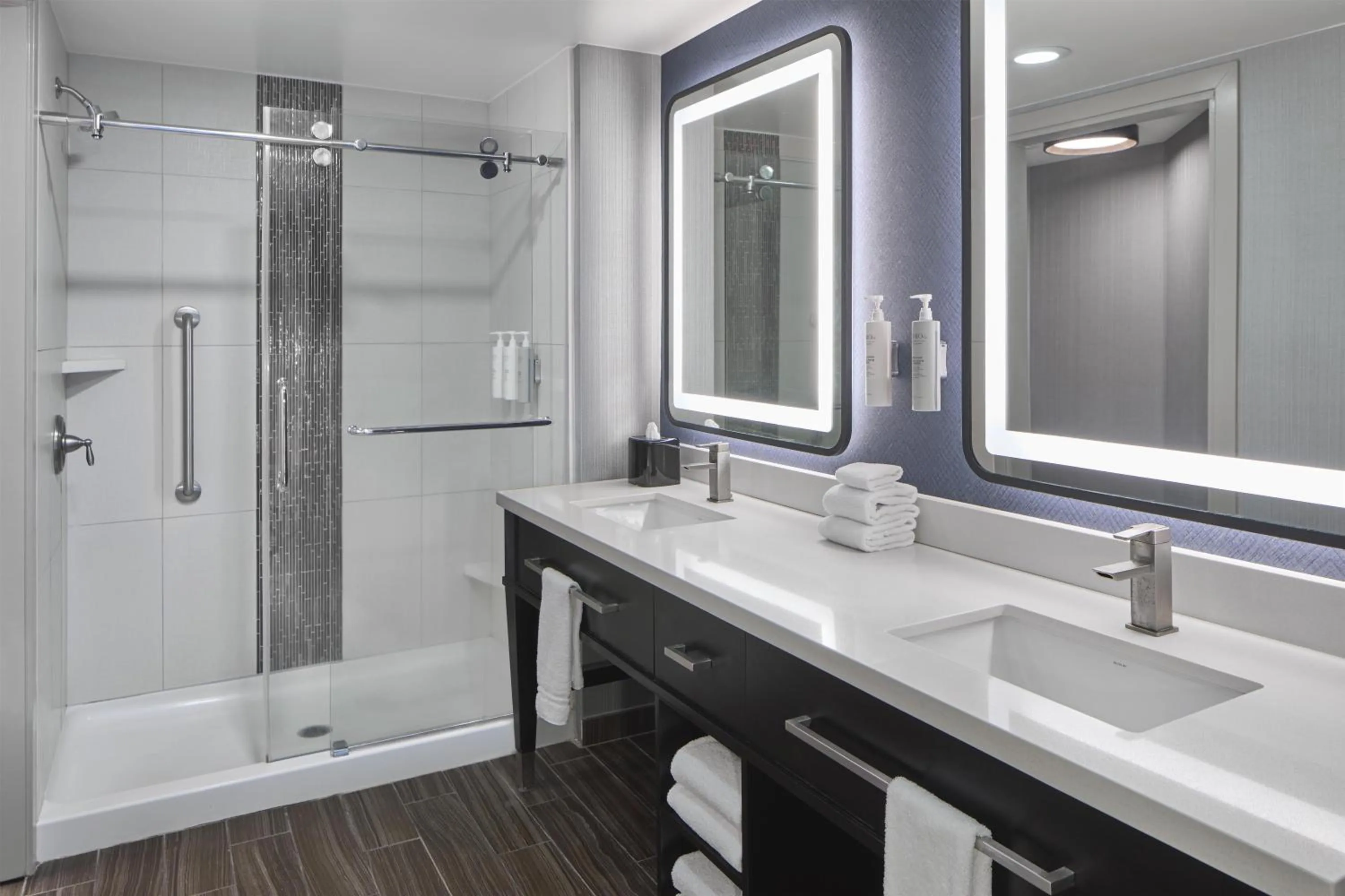 Bathroom in Homewood Suites Savannah Historic District/Riverfront