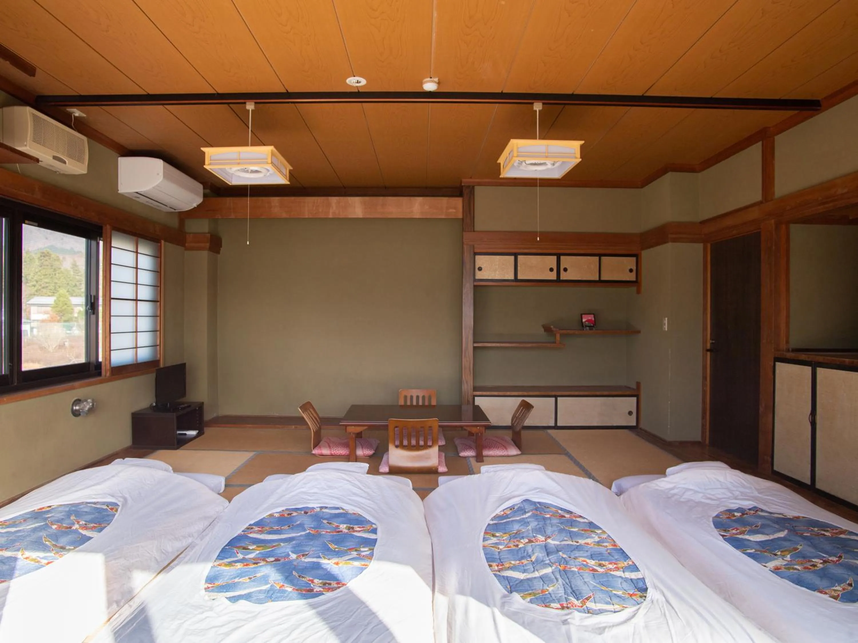 Photo of the whole room, Bed in Tabist Lakeside in Fujinami Yamanakako