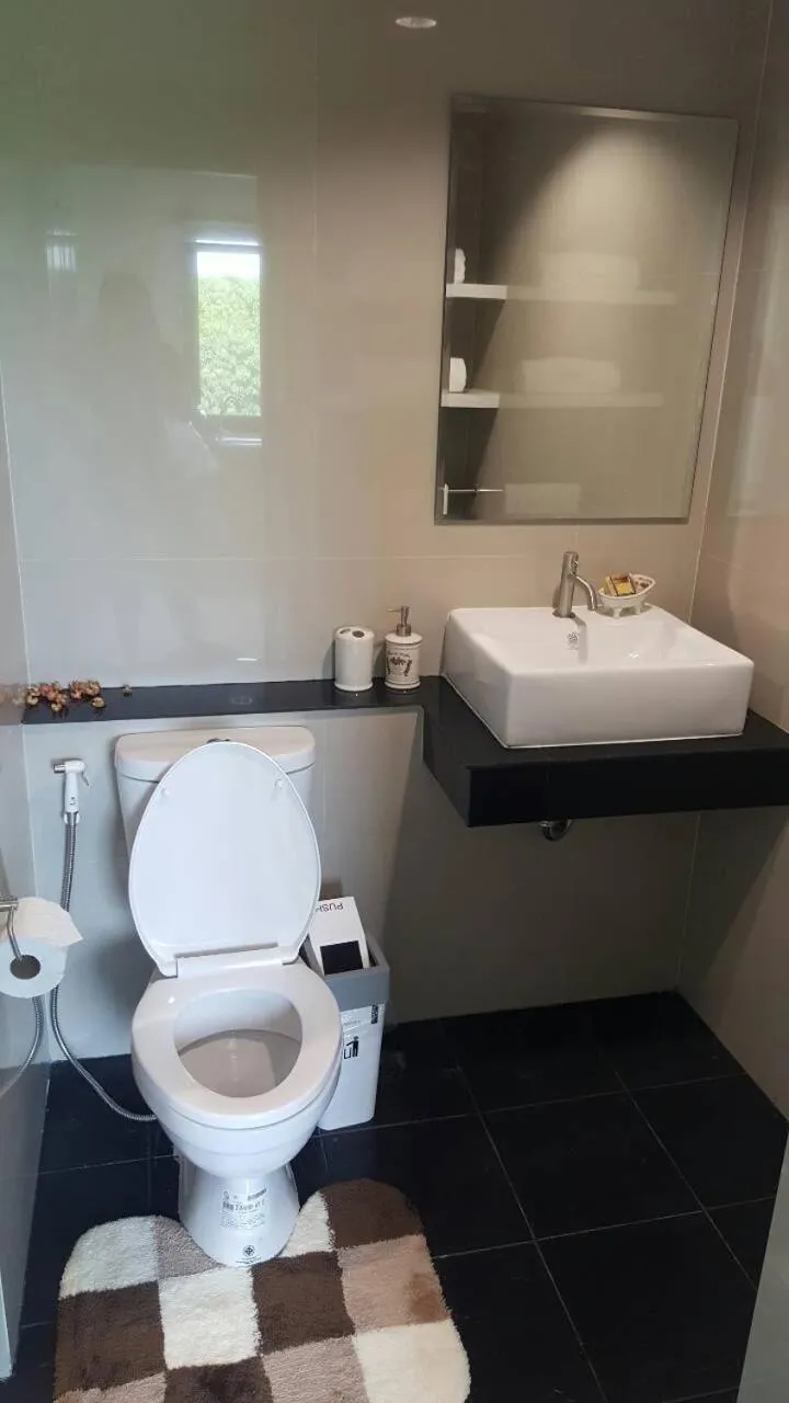 Bathroom in JK LIVING Hotel And Service Apartment