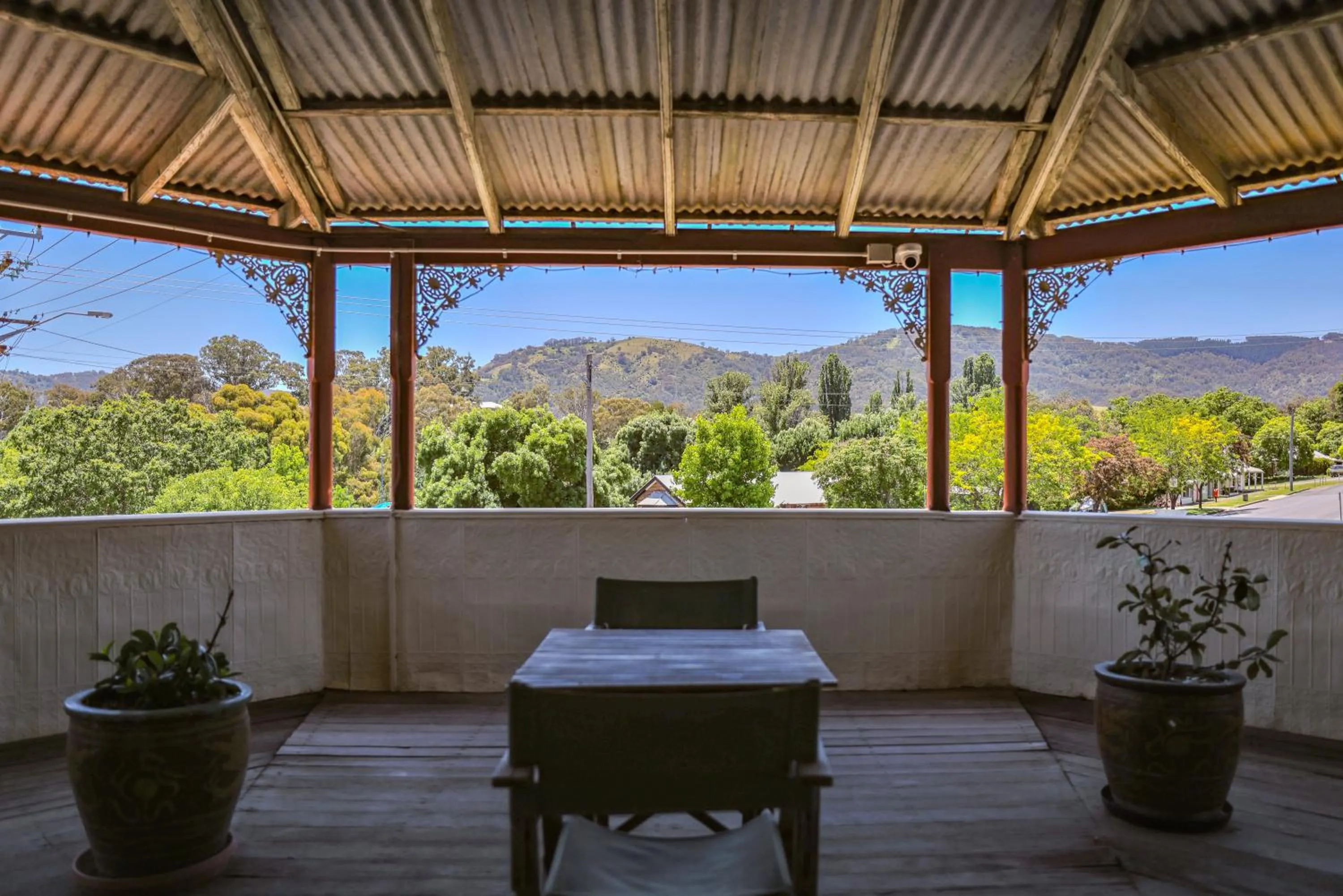Balcony/Terrace in Peel Inn Hotel Nundle