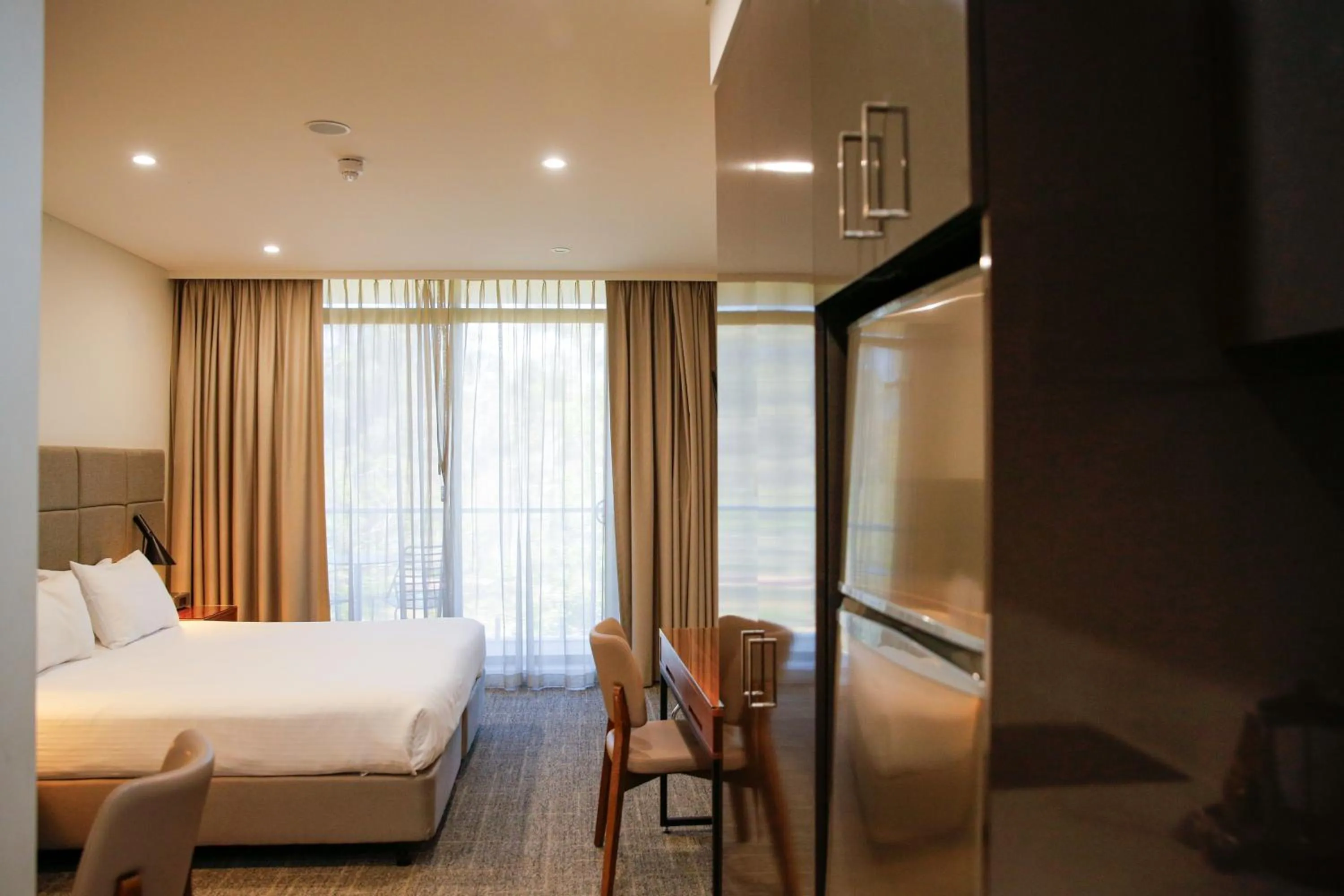 Living room, Bed in Quest Kings Park