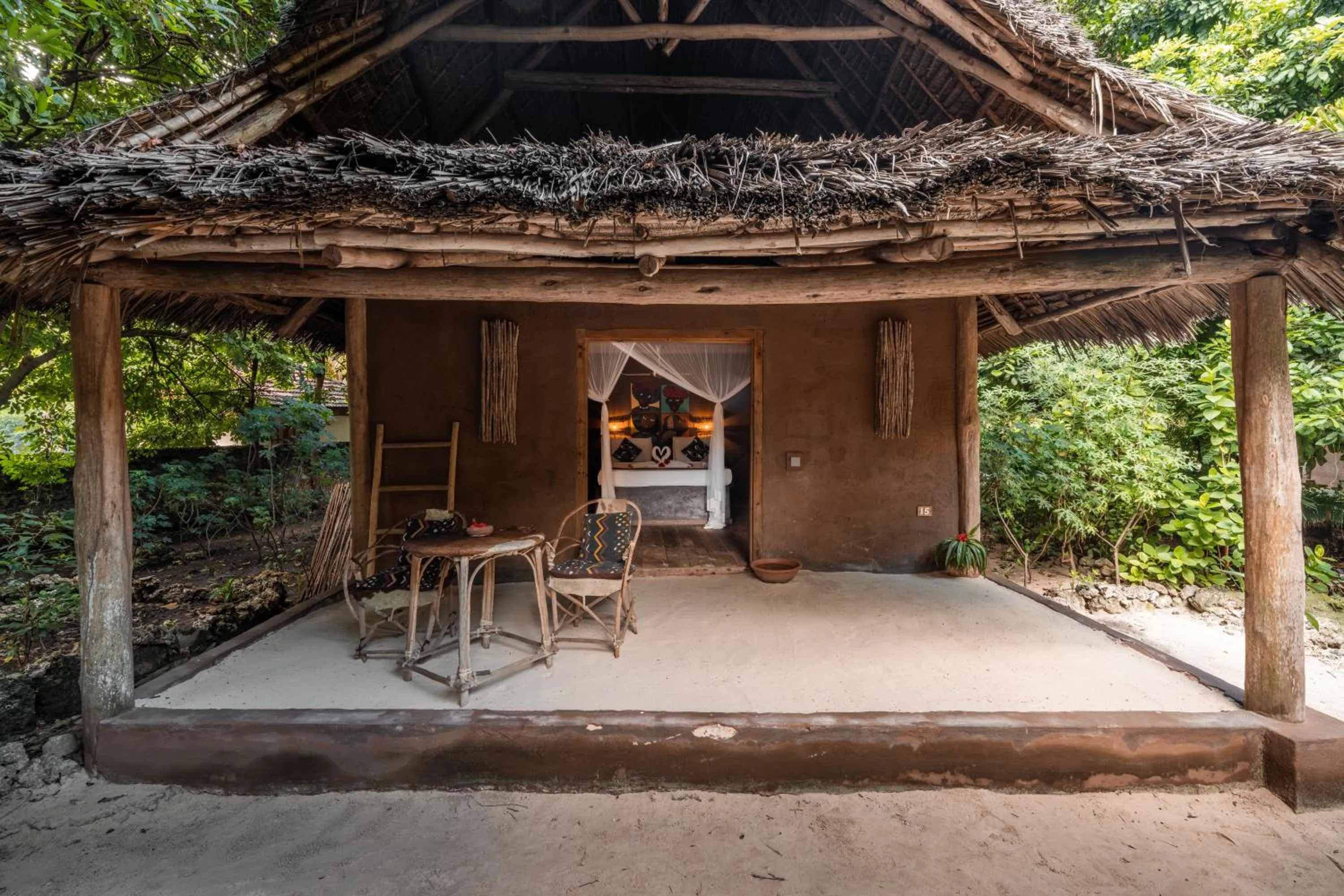 Patio in Mwezi Boutique Resort
