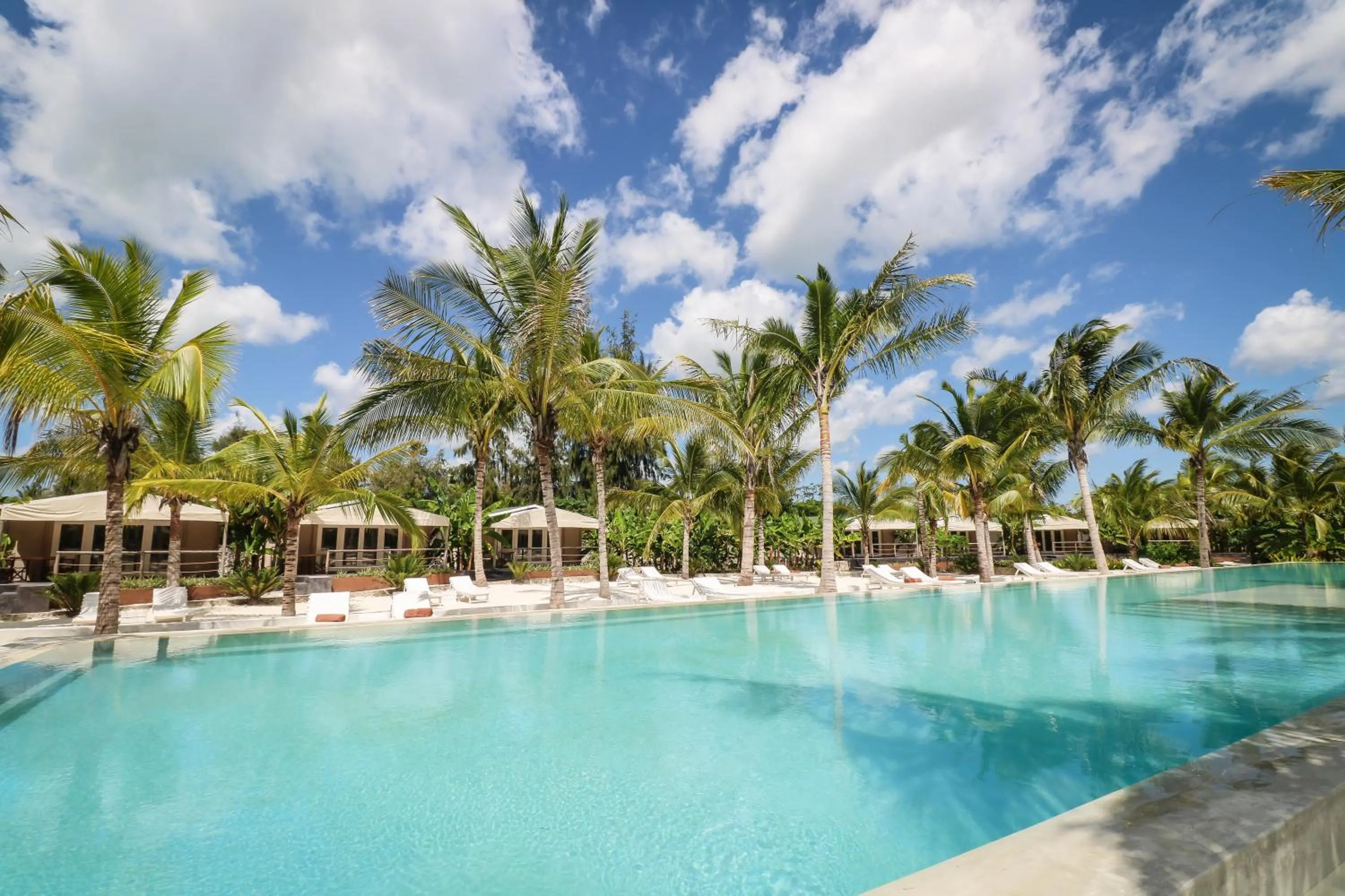 Swimming pool in Mwezi Boutique Resort