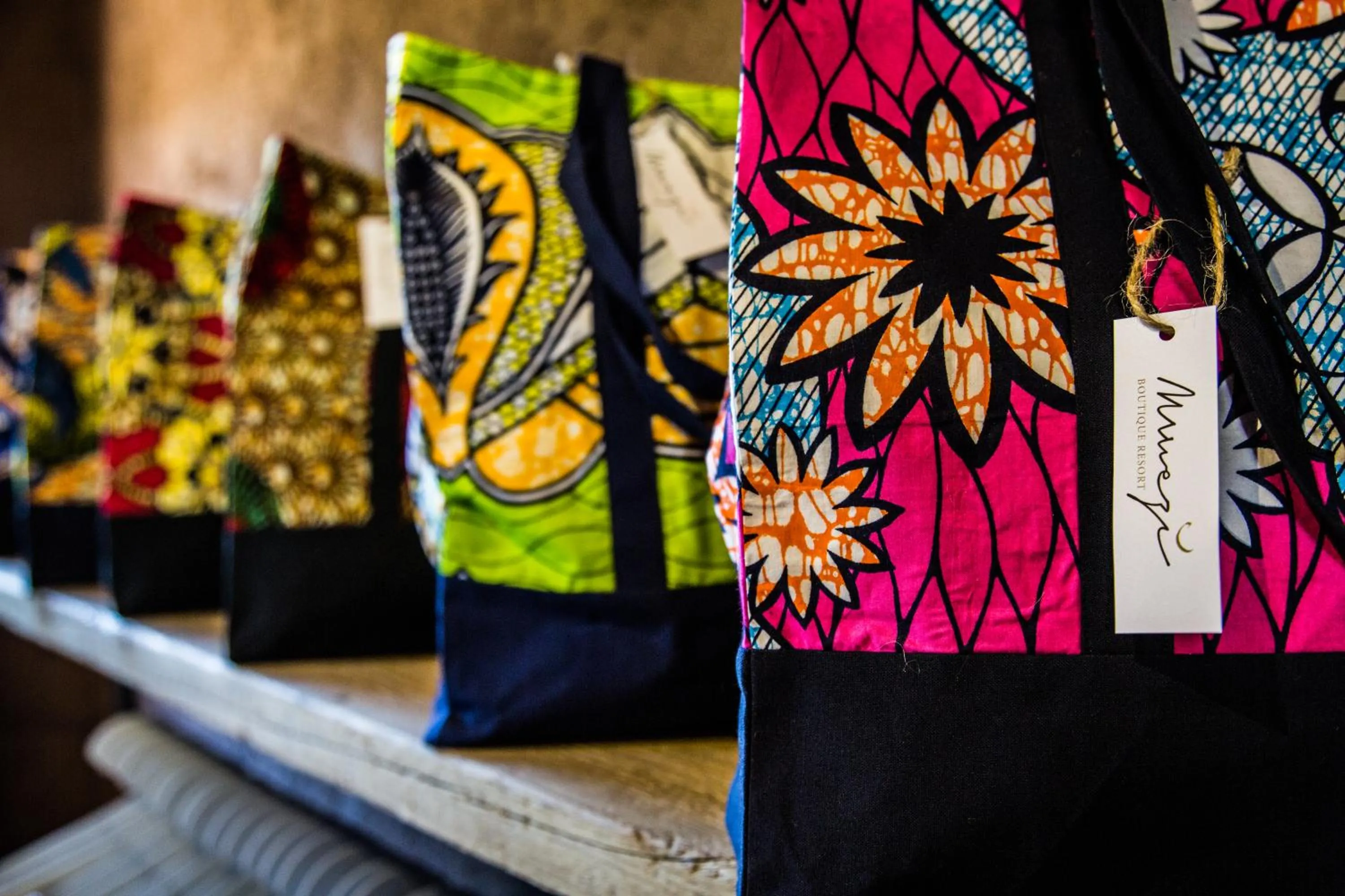 On site in Mwezi Boutique Resort