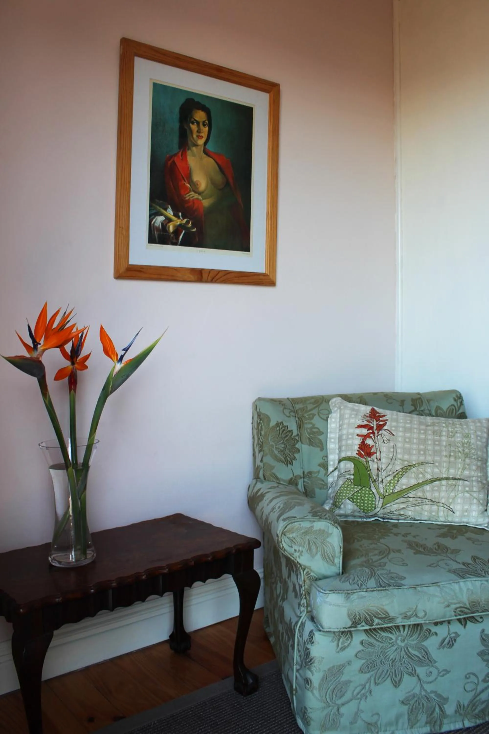 Decorative detail in Bluebottle Guesthouse