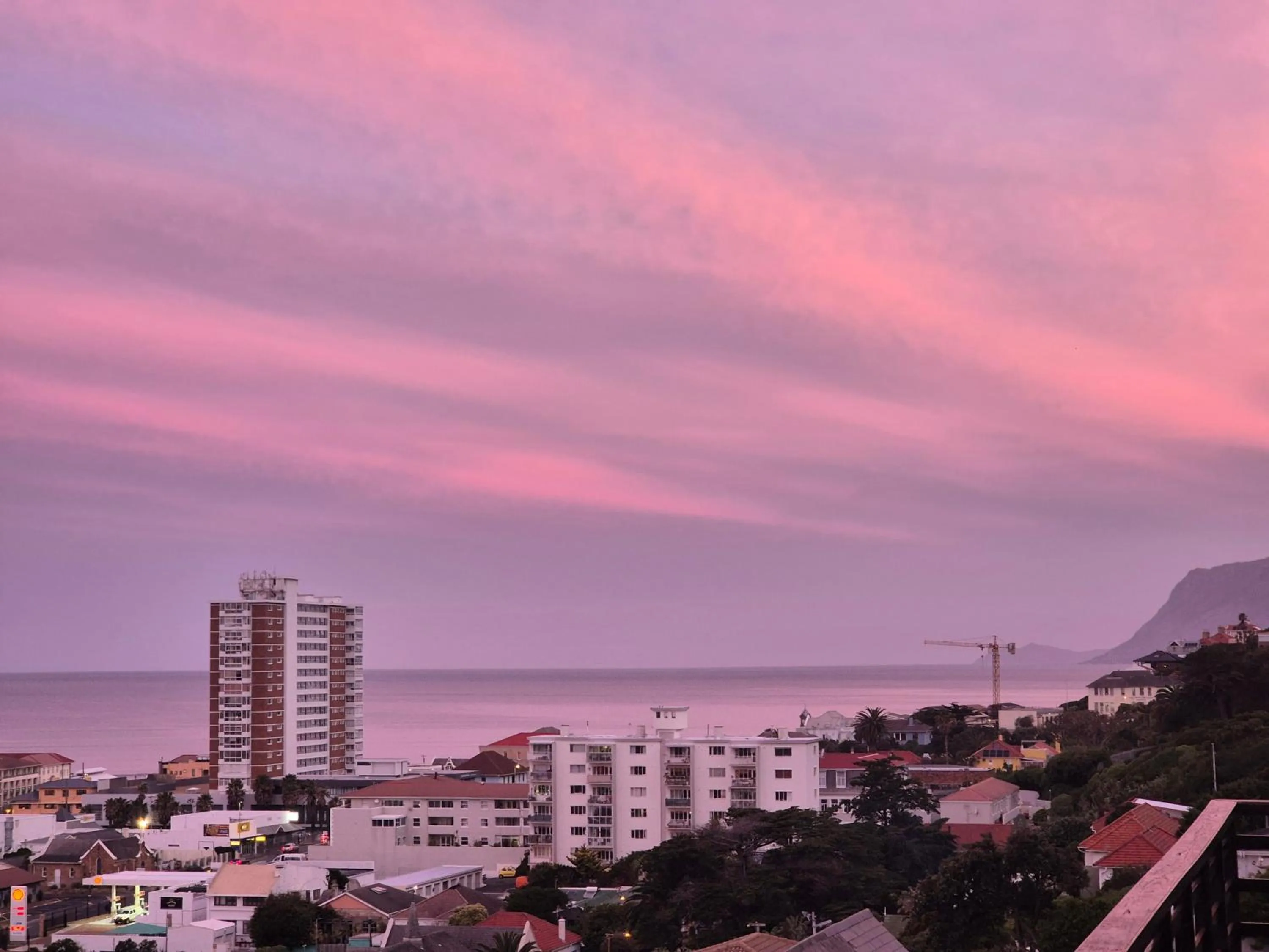 Sunrise in Bluebottle Guesthouse