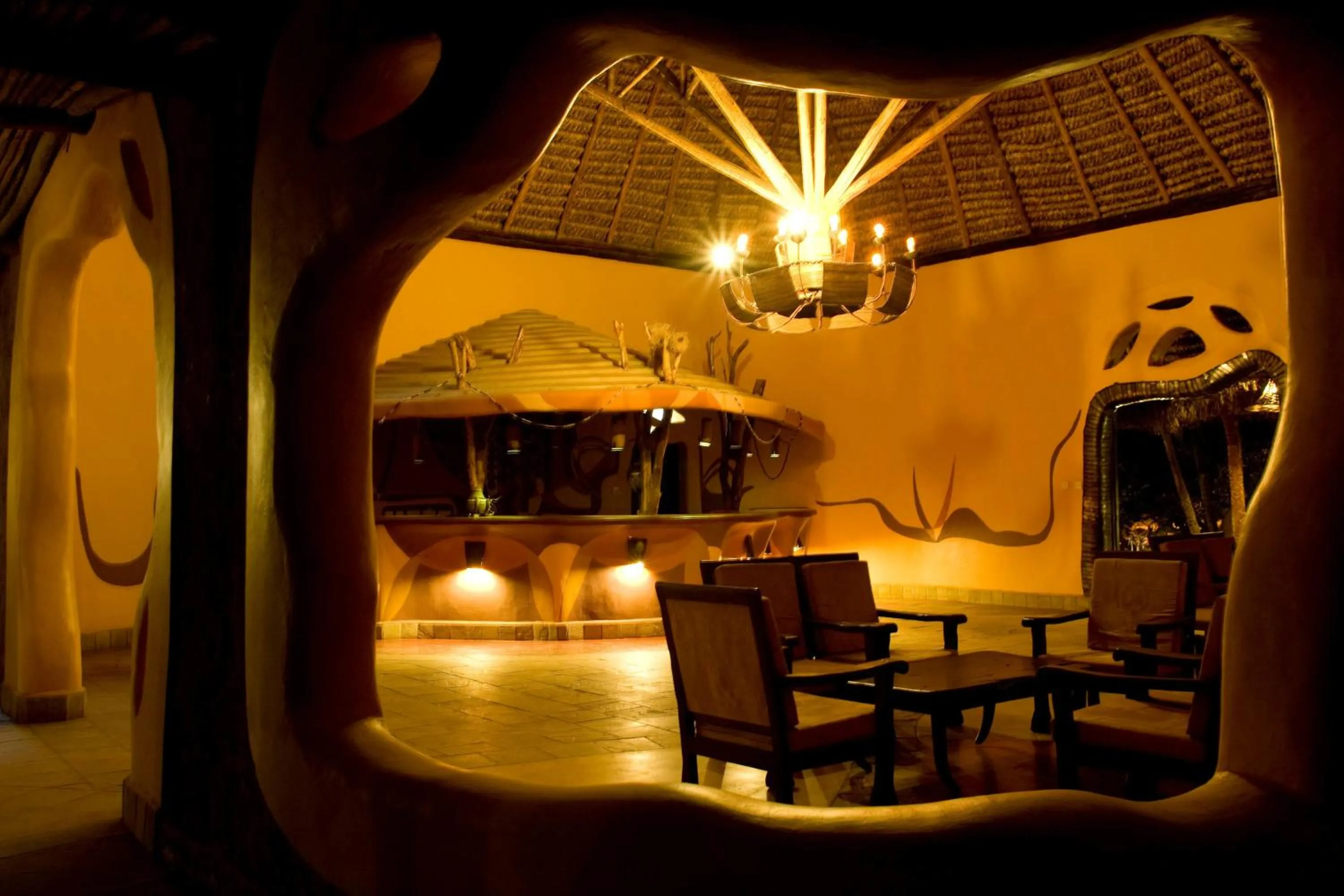 Lobby or reception in Samburu Sopa Lodge