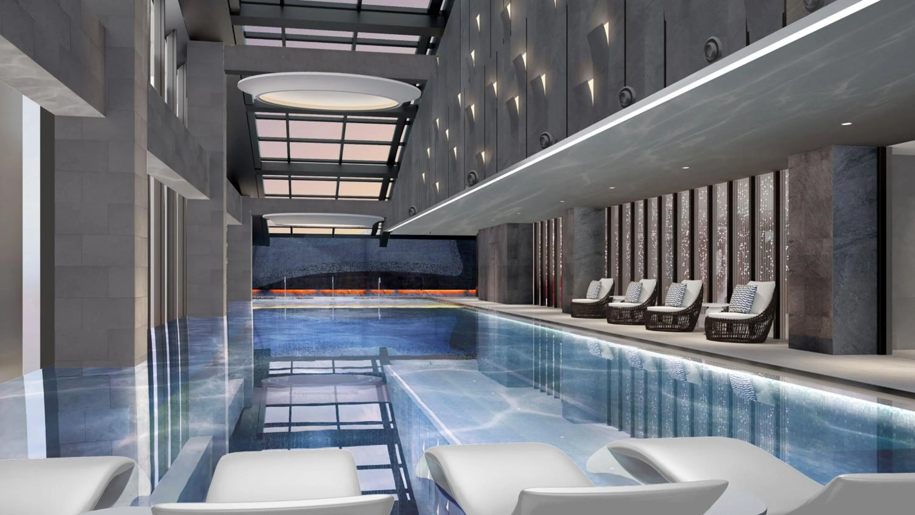 Swimming pool in Hotel Indigo Zhuhai Hengqin by IHG