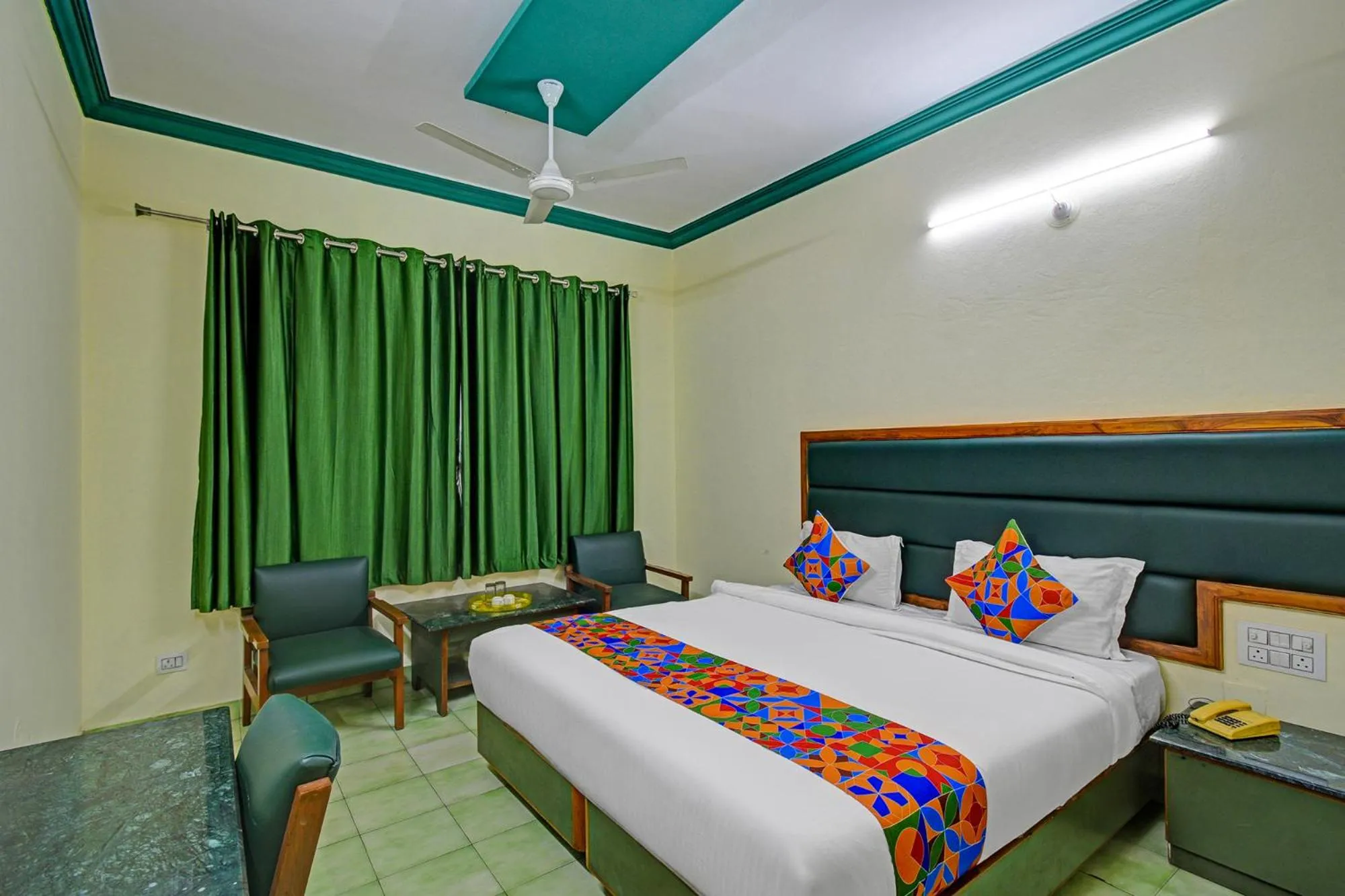 Bed in FabHotel Ranjit Residency