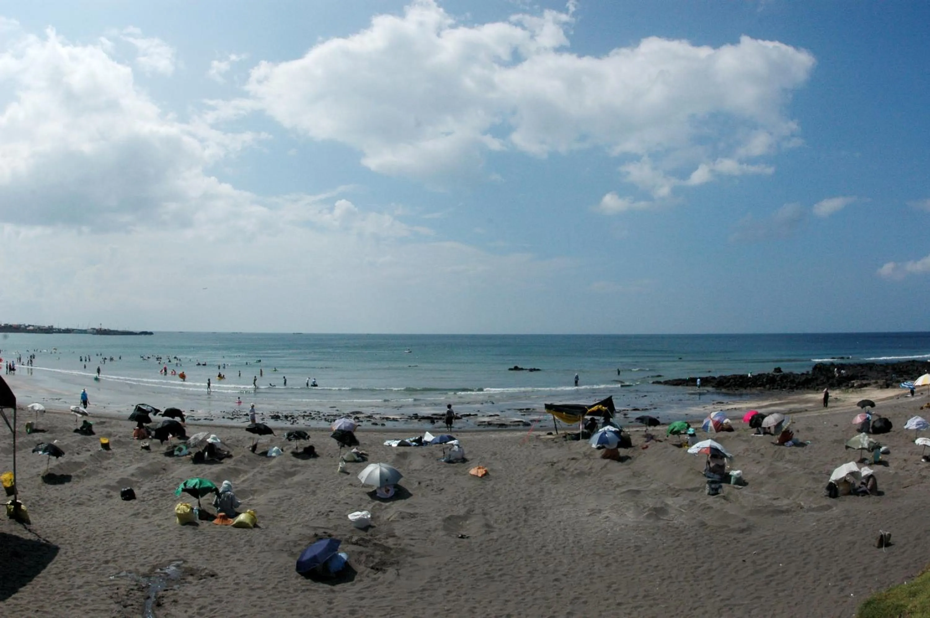 Beach in Black Sands Hotel Jeju