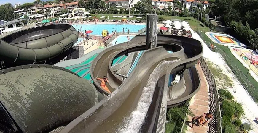Aqua park in Casa Furrer