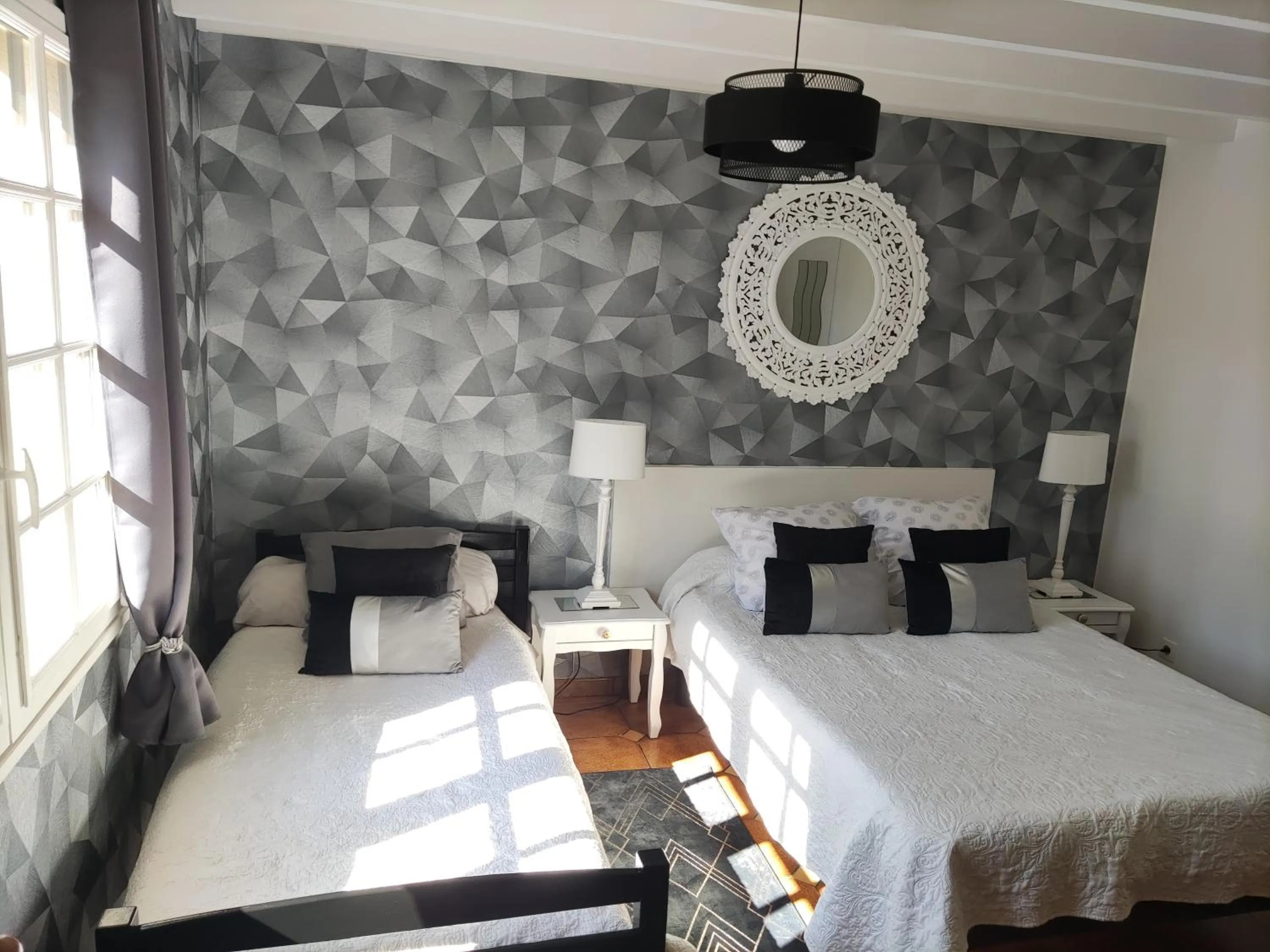 Bed in Fleur De Soleil