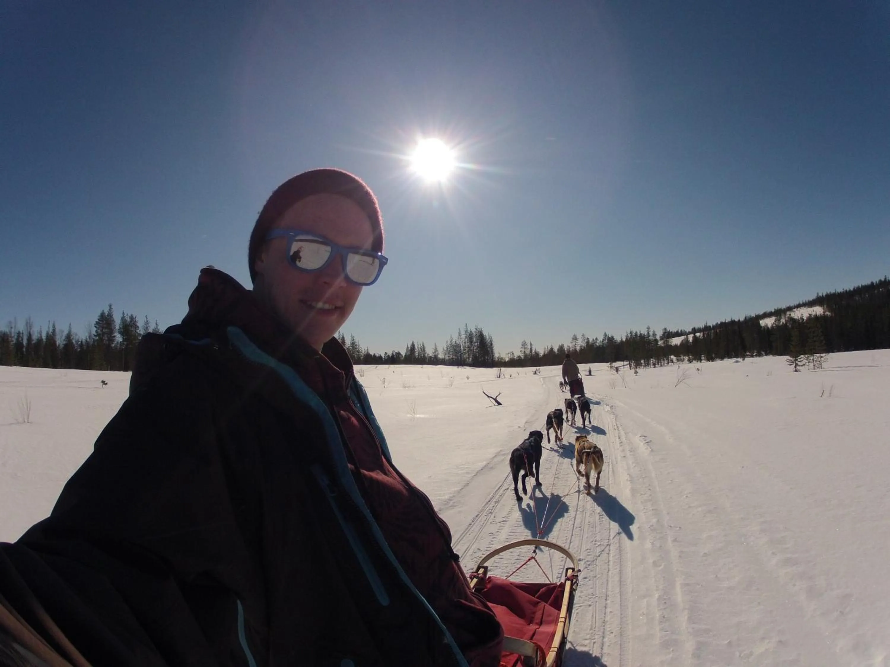 Staff in Beana Laponia - Wilderness boutique hotel with safaris