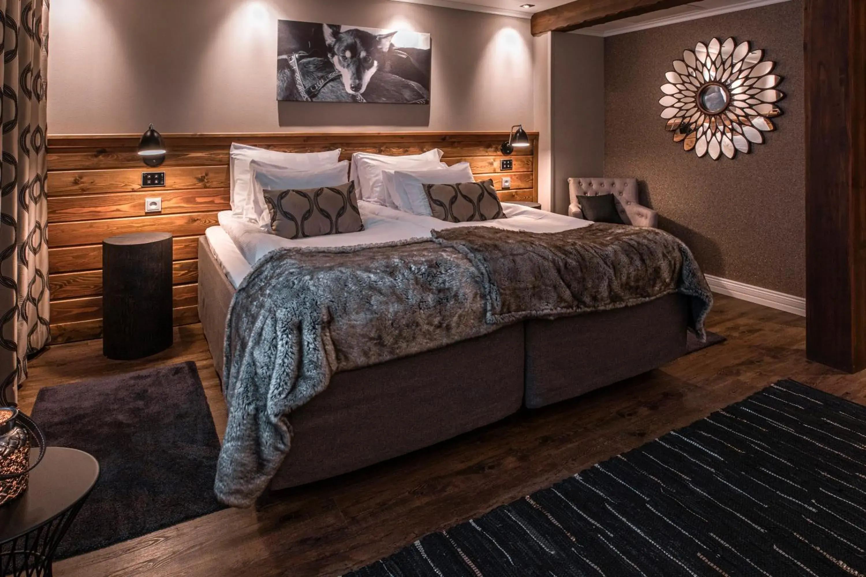 Superior Double or Twin Room - "Laponia" in Beana Laponia - Wilderness boutique hotel with safaris Superior Double or Twin Room - "Laponia" in Beana Laponia - Wilderness boutique hotel with safaris