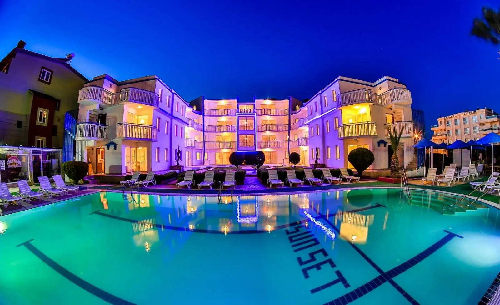 Property building in Sunset Village