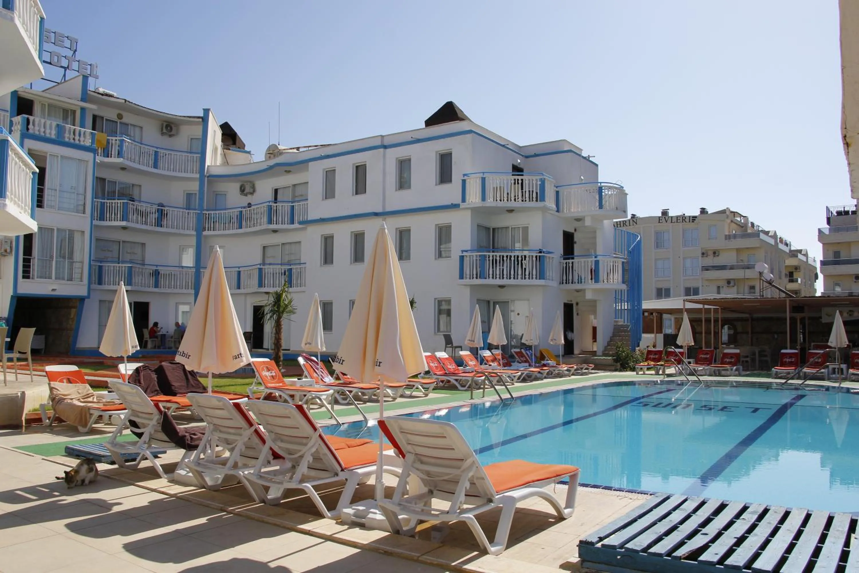 Pool view in Sunset Village