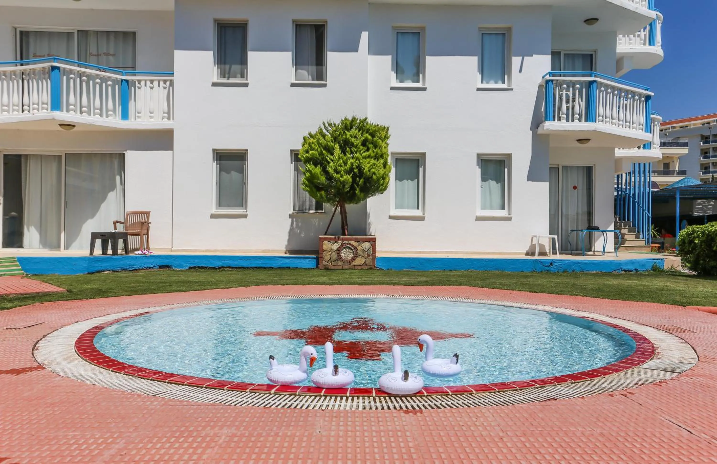 Children play ground in Sunset Village