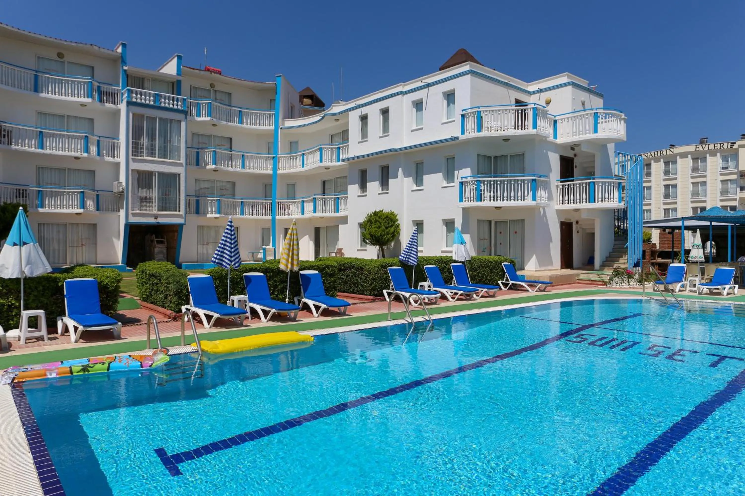 Pool view in Sunset Village