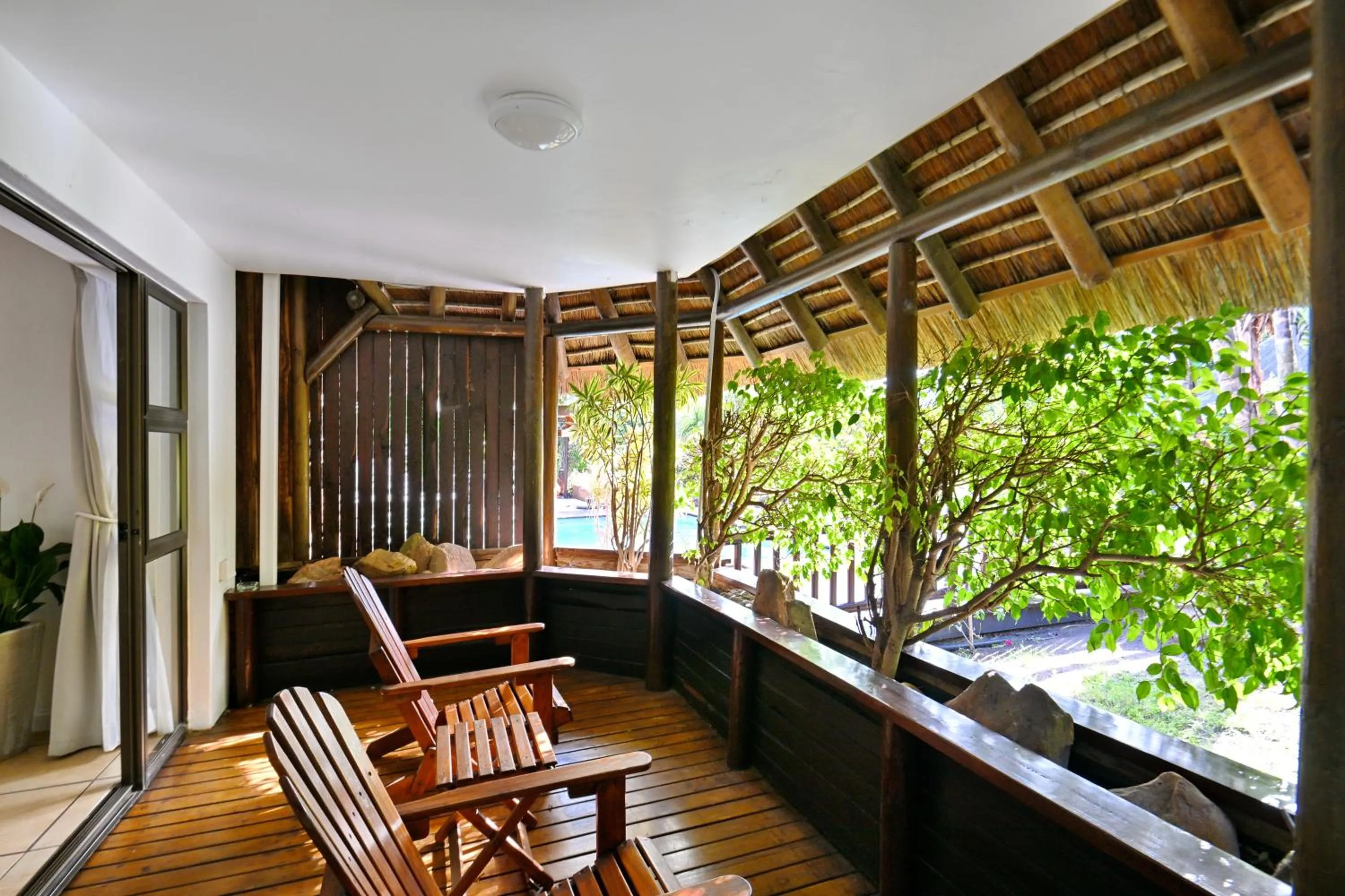 Garden in BonBini Guest House