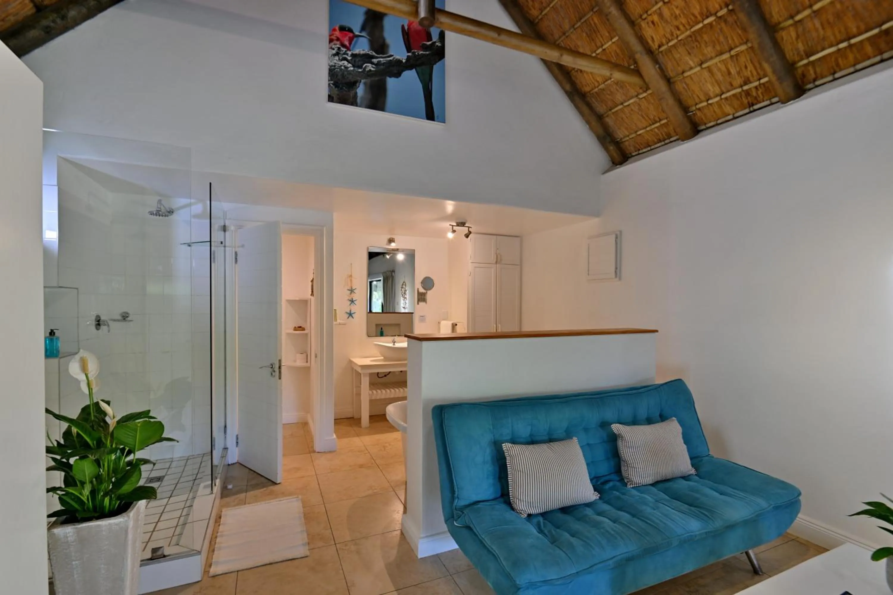 Living room in BonBini Guest House