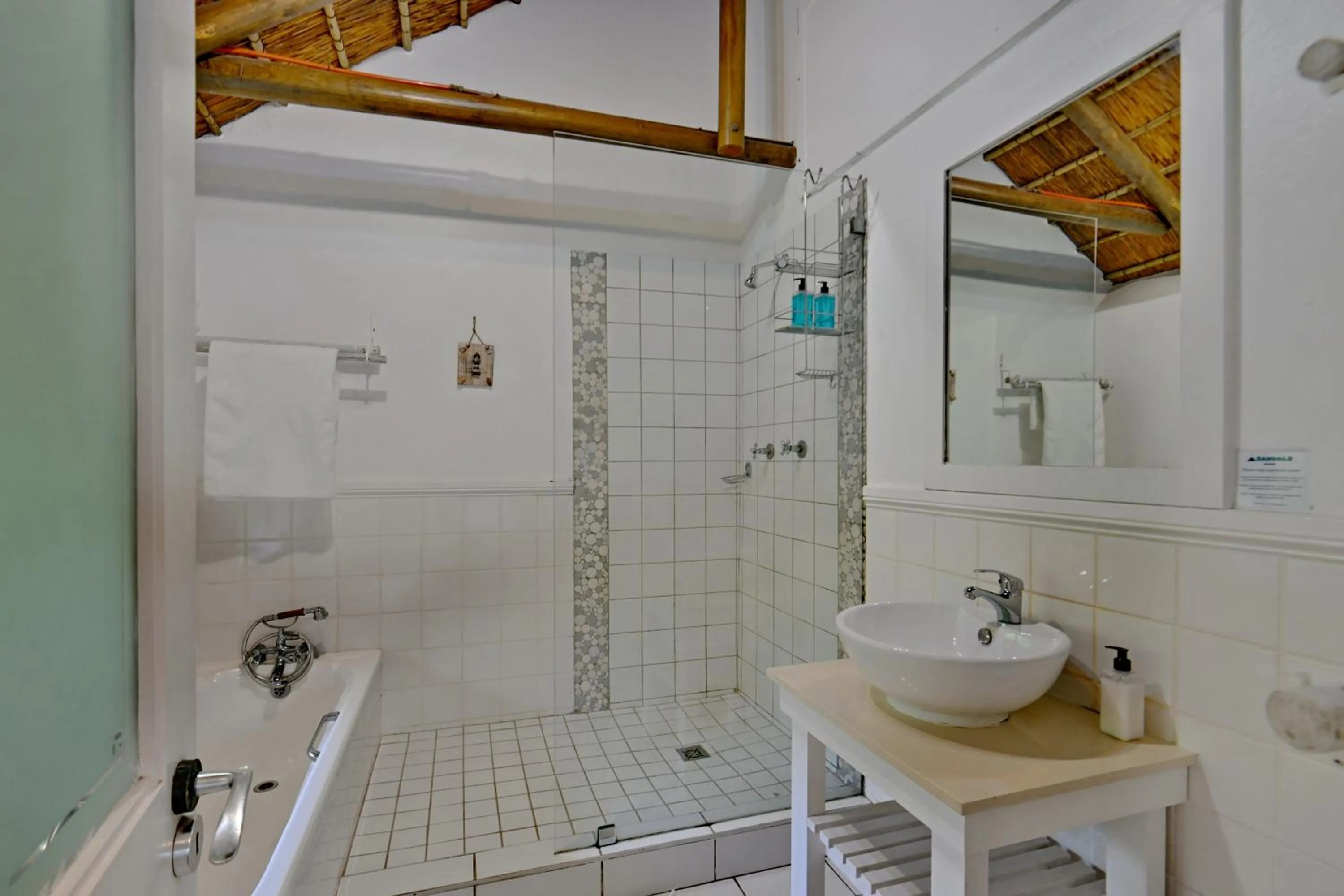 Shower in BonBini Guest House