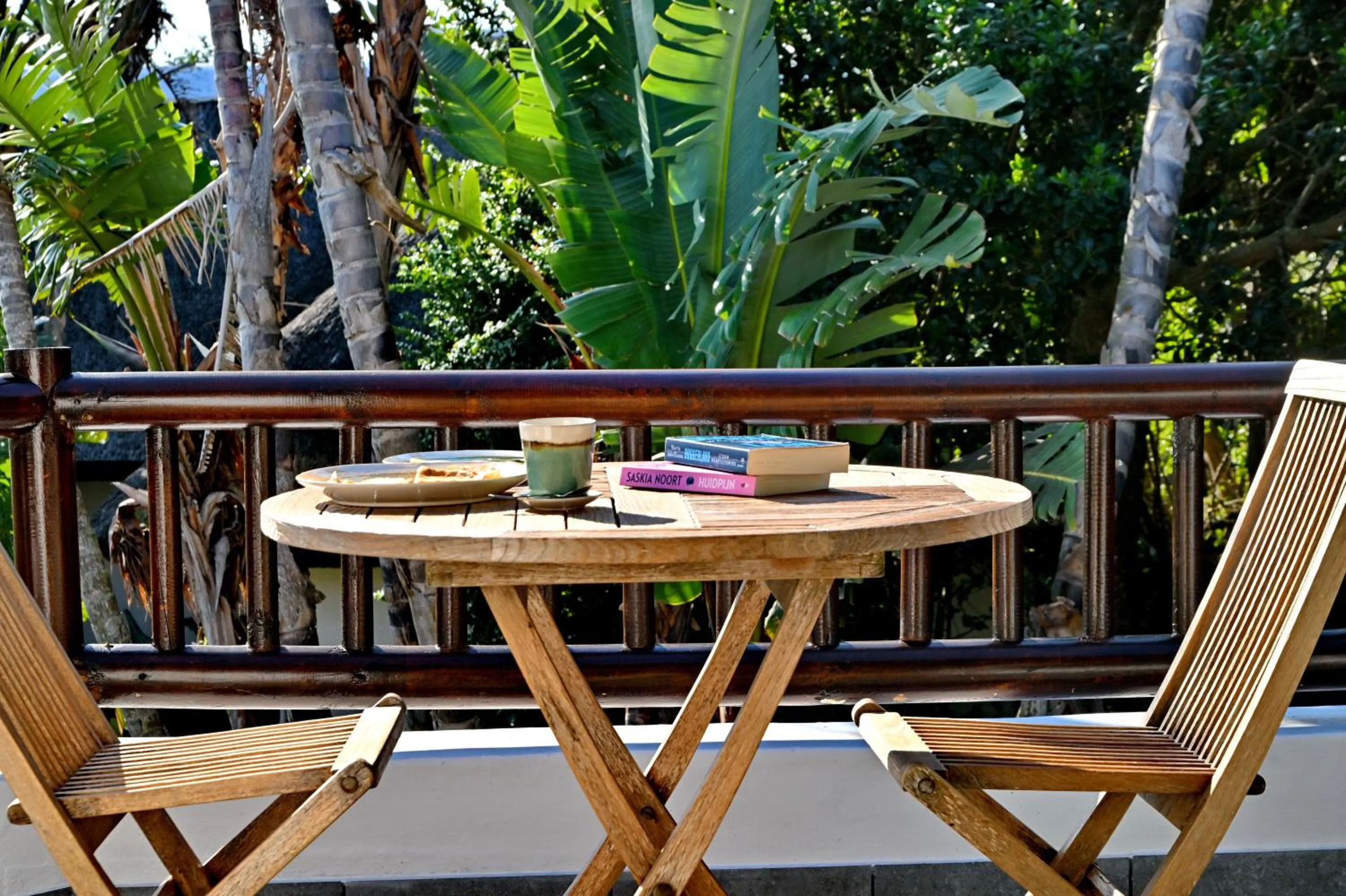 Garden in BonBini Guest House