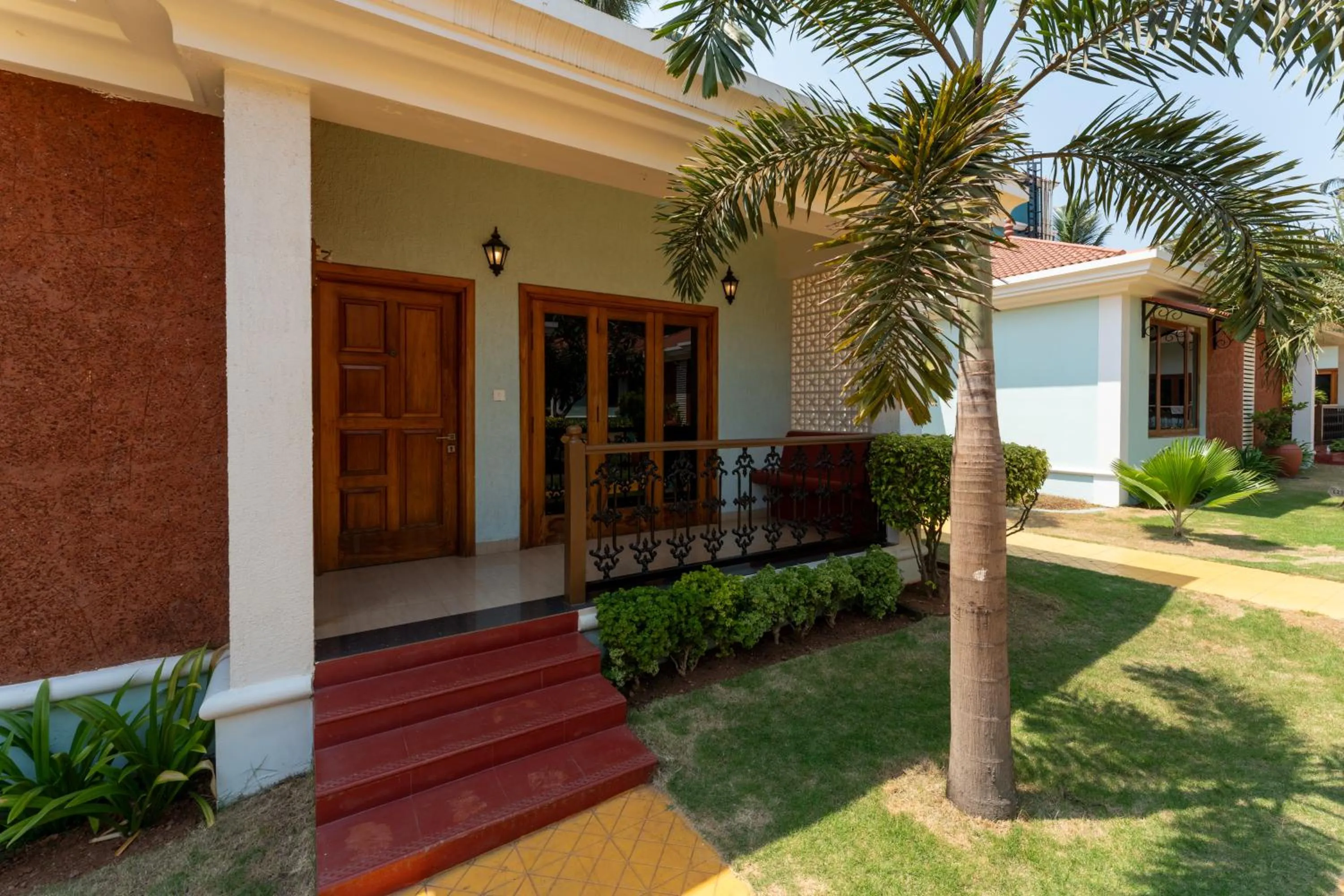 Garden view in The Grand Leoney Resort