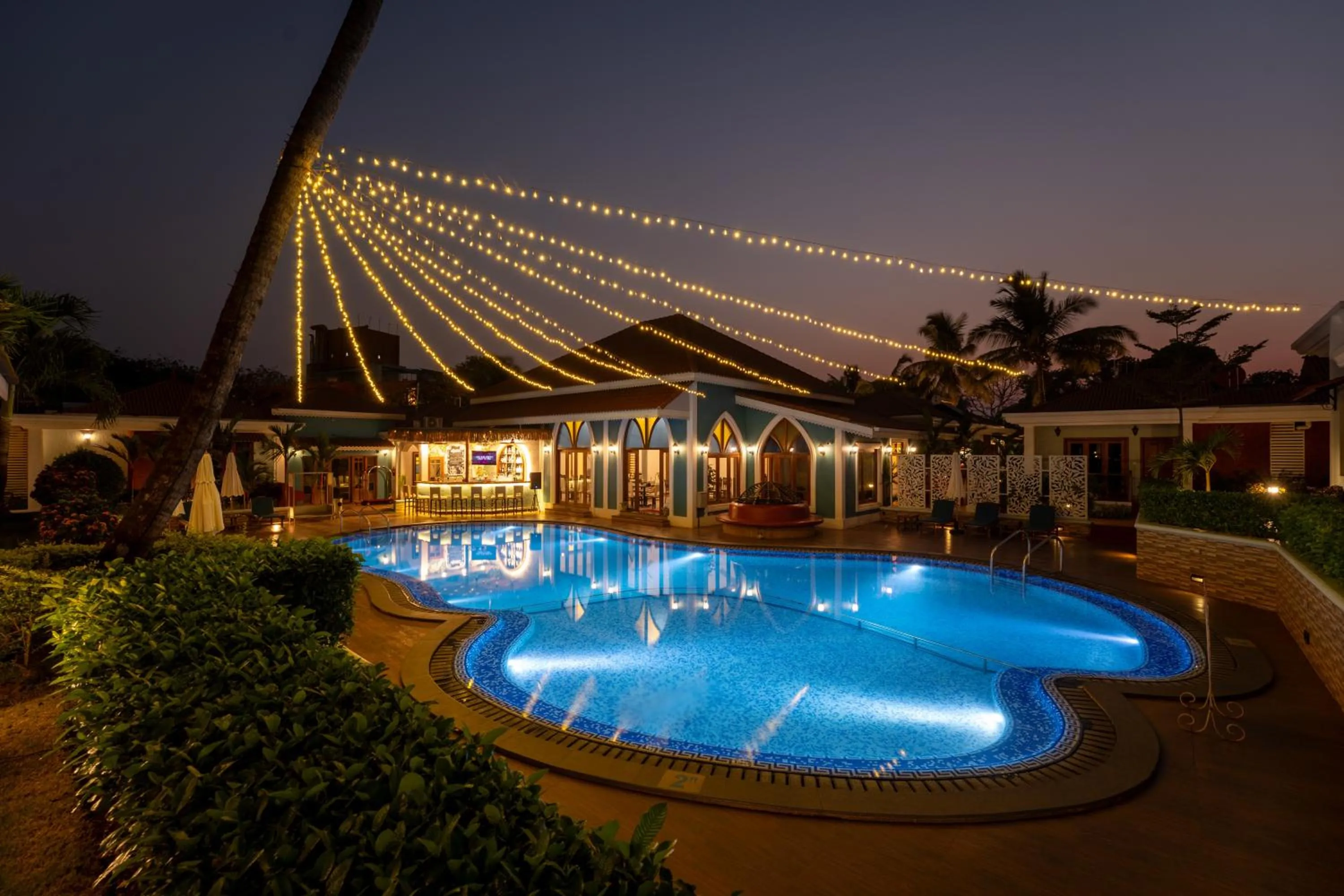 Swimming pool in The Grand Leoney Resort