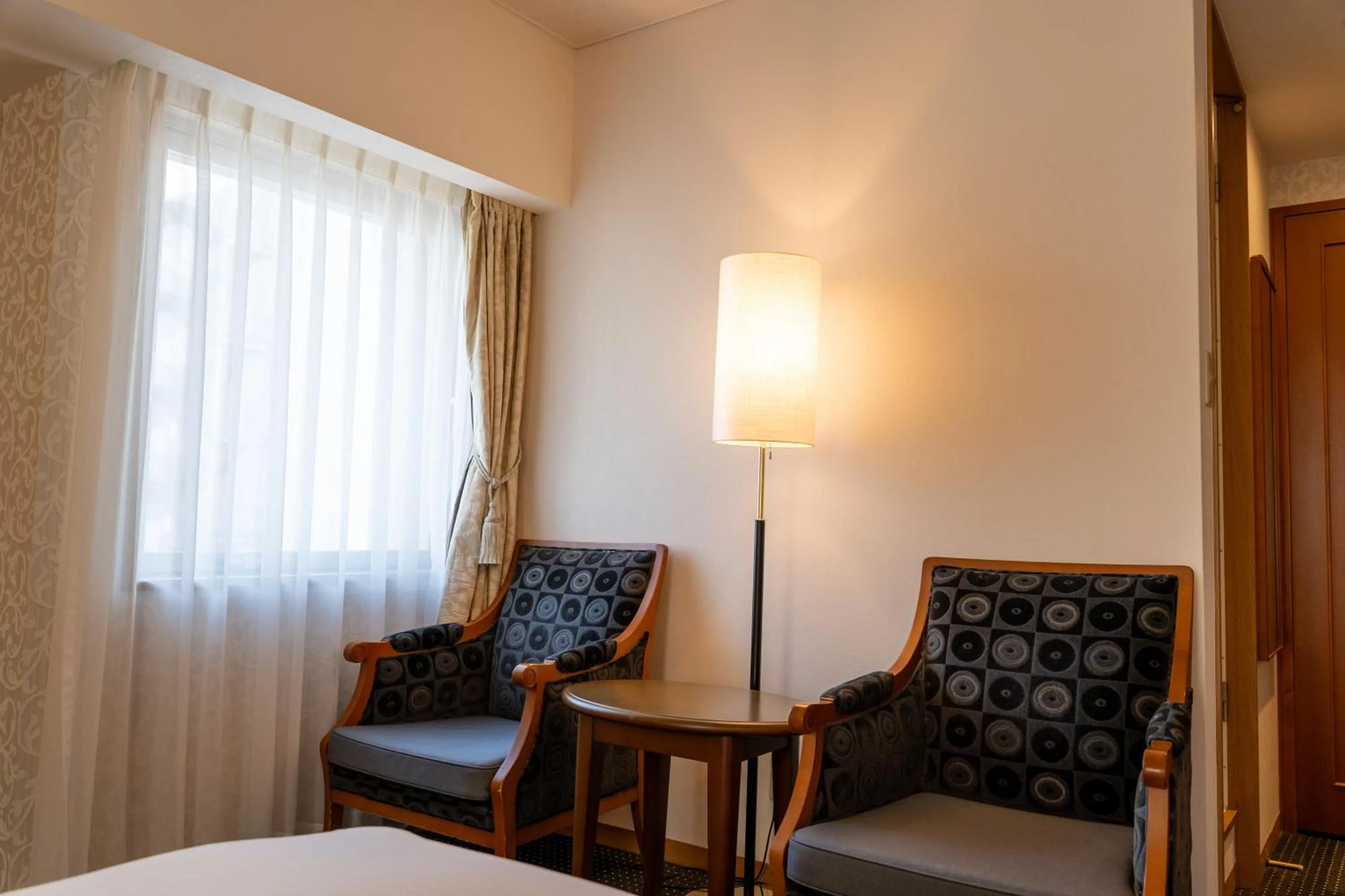 Bed in Mori-no-Hotel Sendai