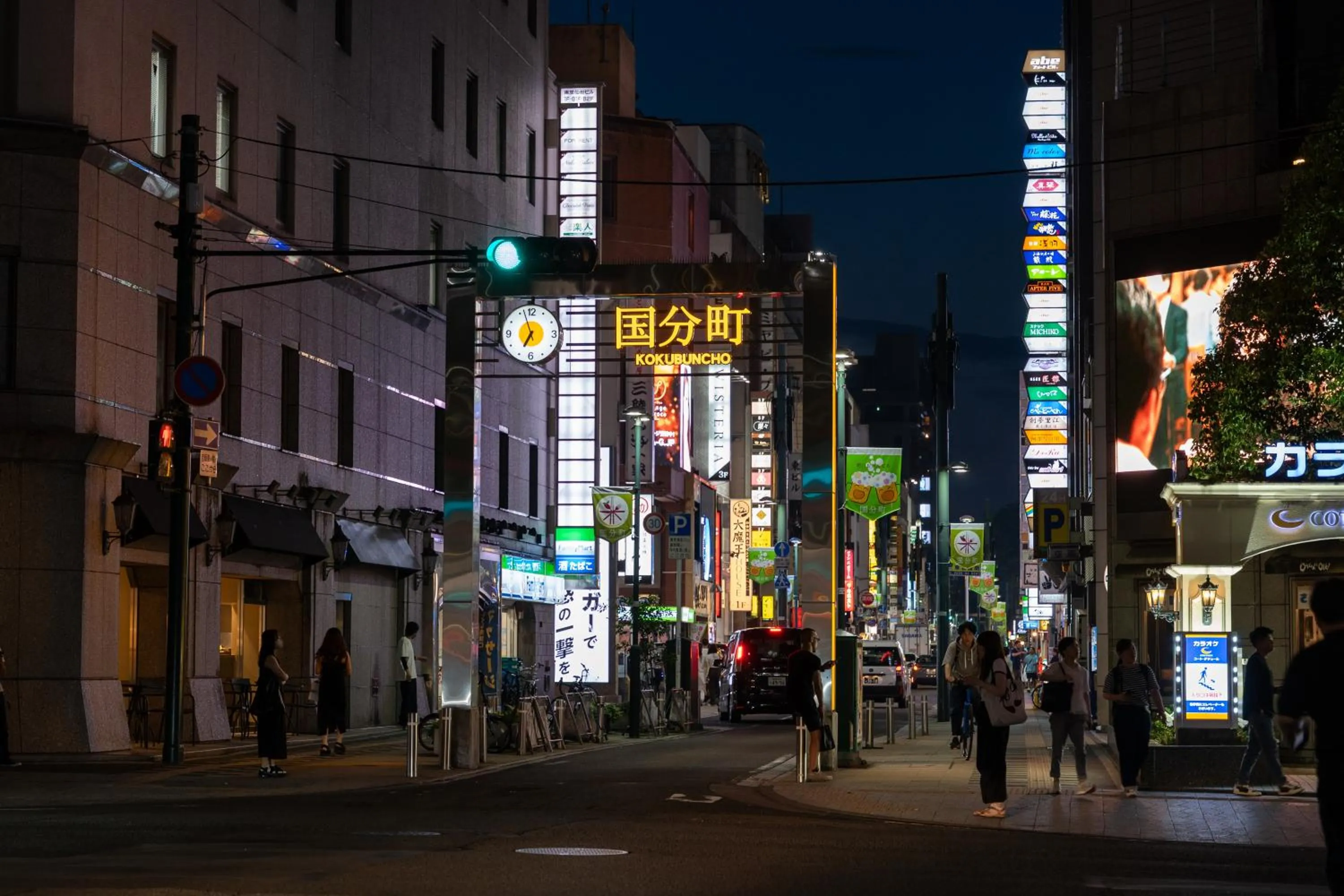 Night in Mori-no-Hotel Sendai