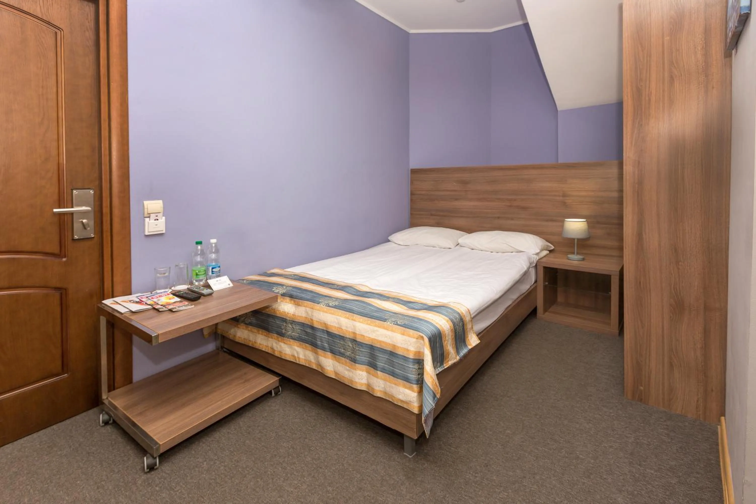 Photo of the whole room, Bed in Lviv Central Jam Hotel