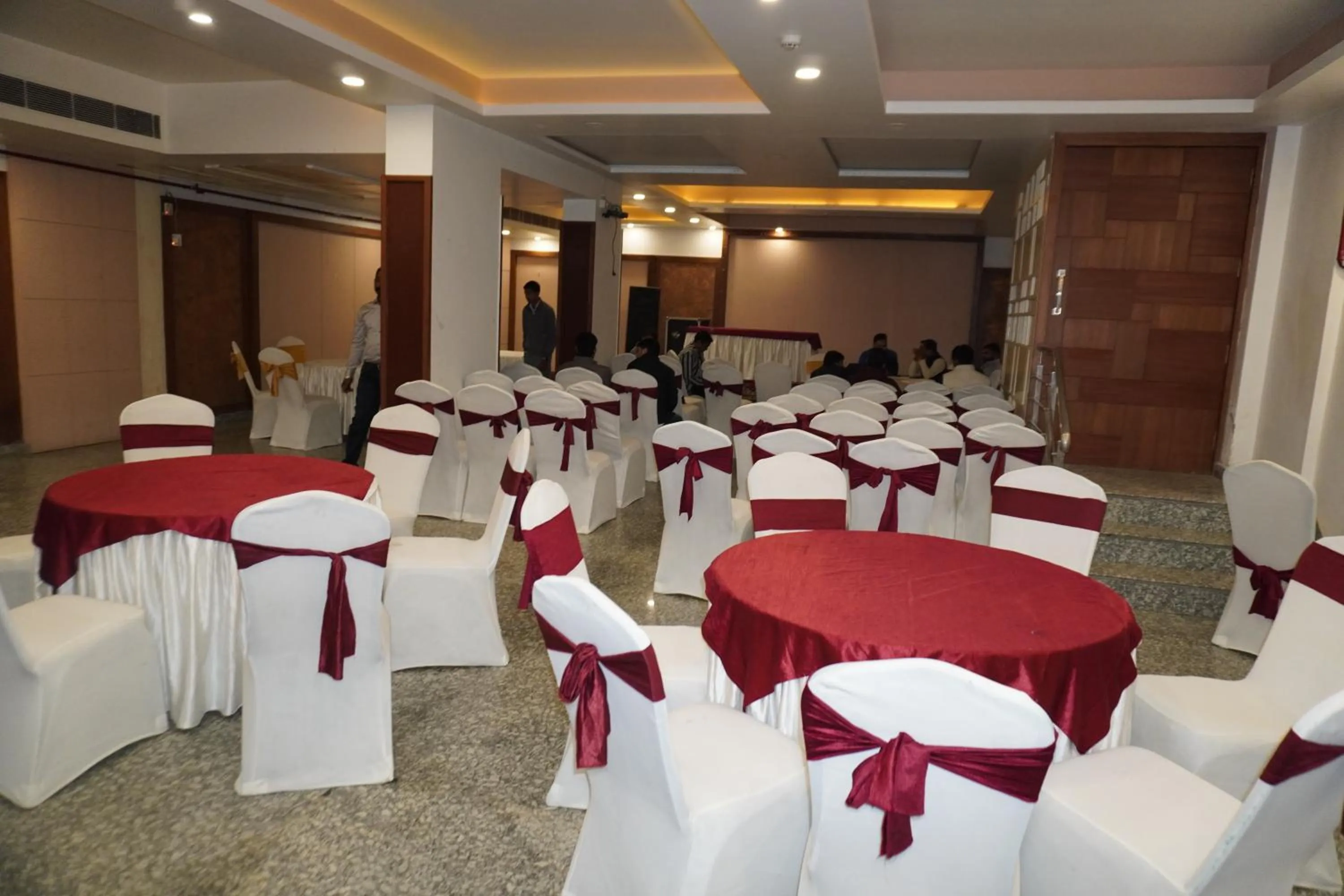 Seating area in Hotel Nilax