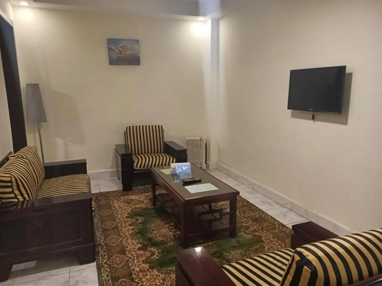 Living room in 26th of July Apartments