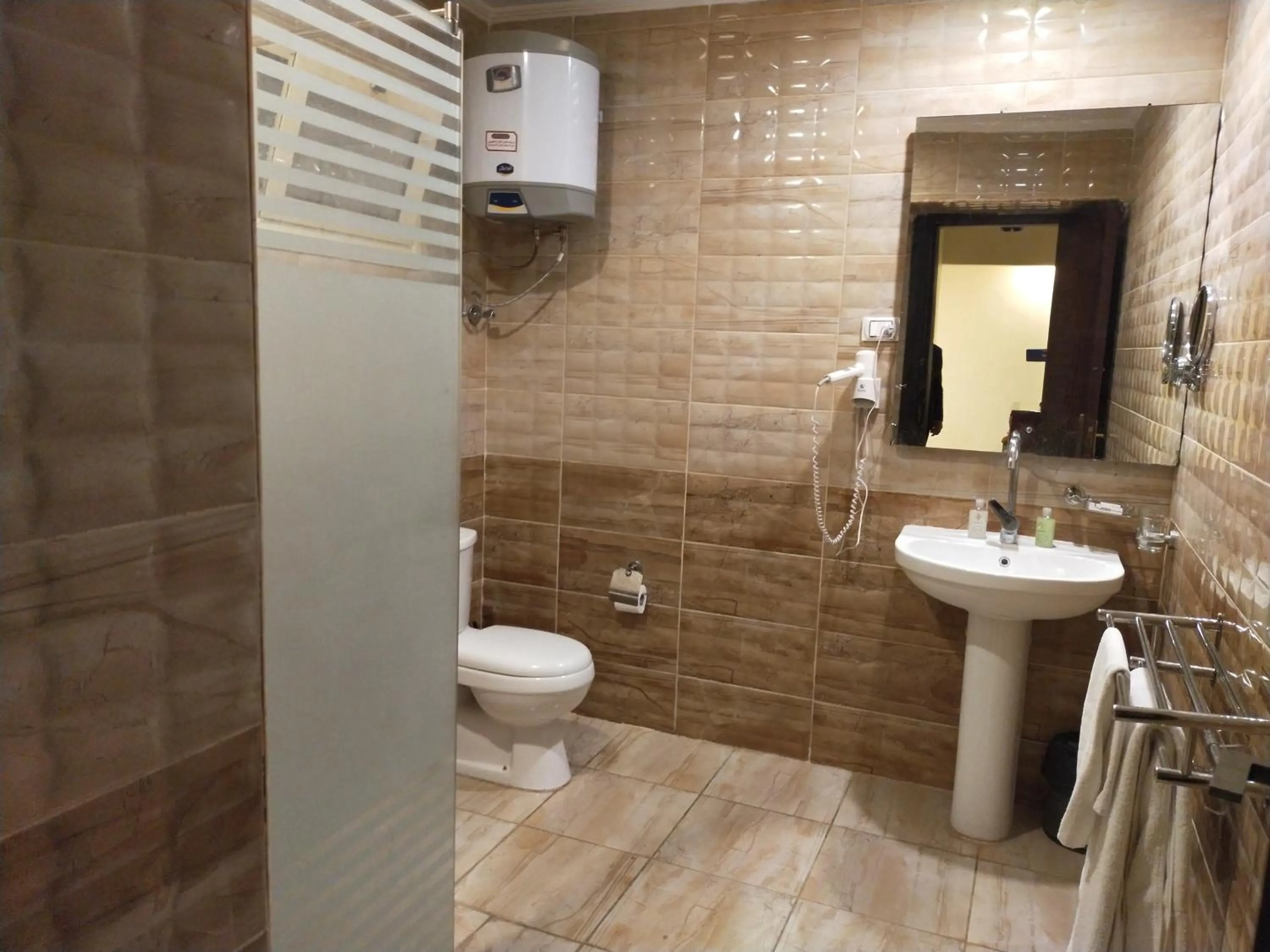 Bathroom in 26th of July Apartments