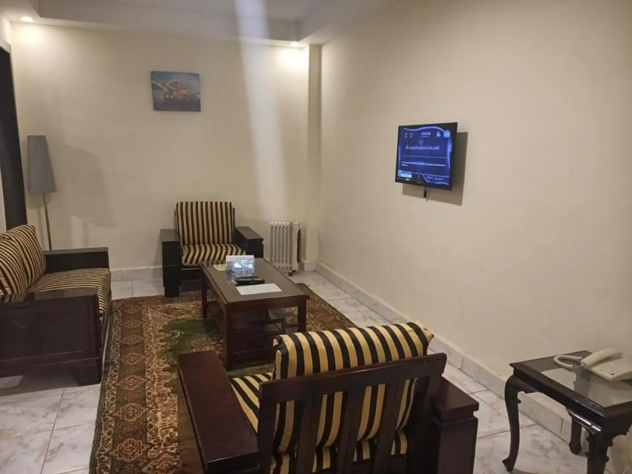 Living room in 26th of July Apartments