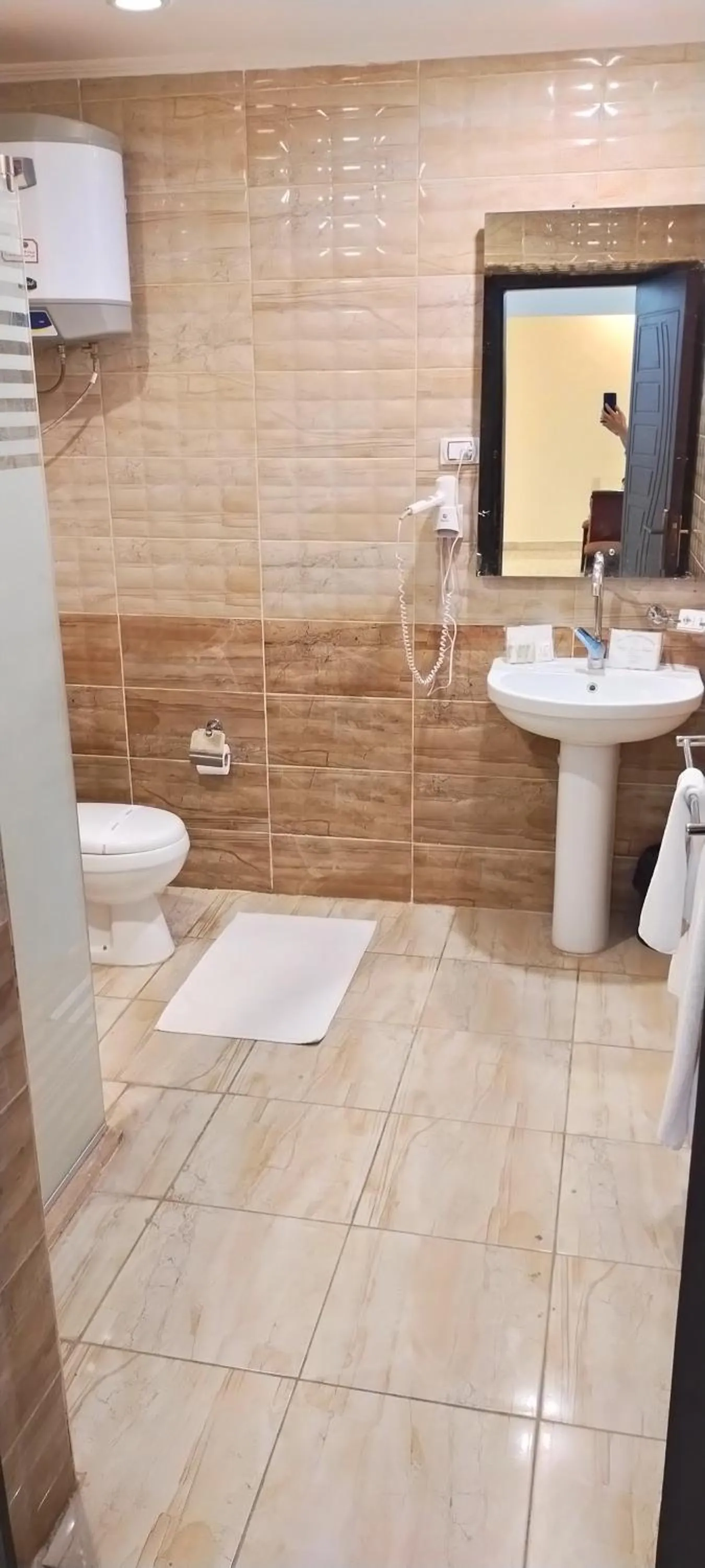 Bathroom in 26th of July Apartments
