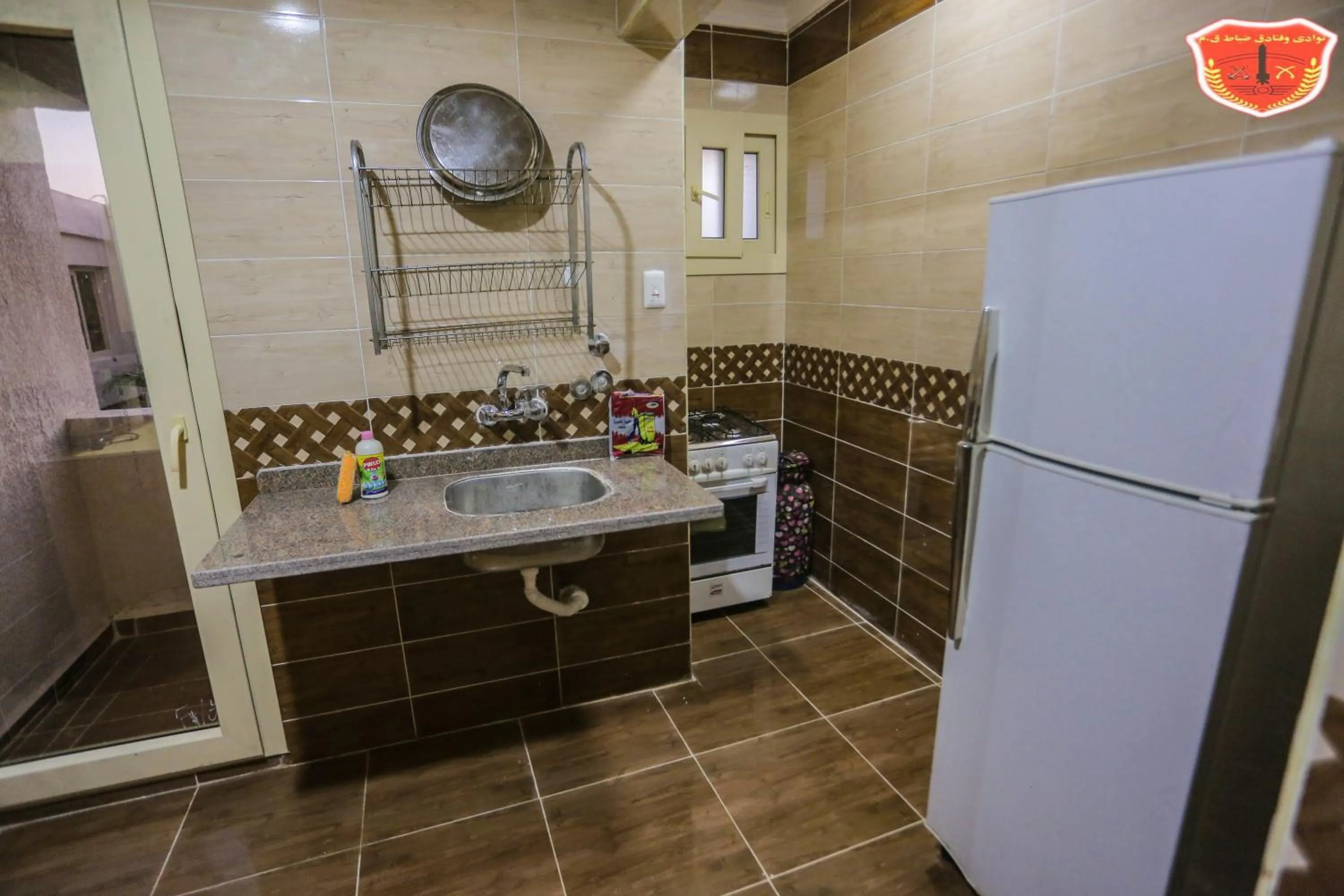 Kitchen or kitchenette in Maamoura Armed Forces Apartments